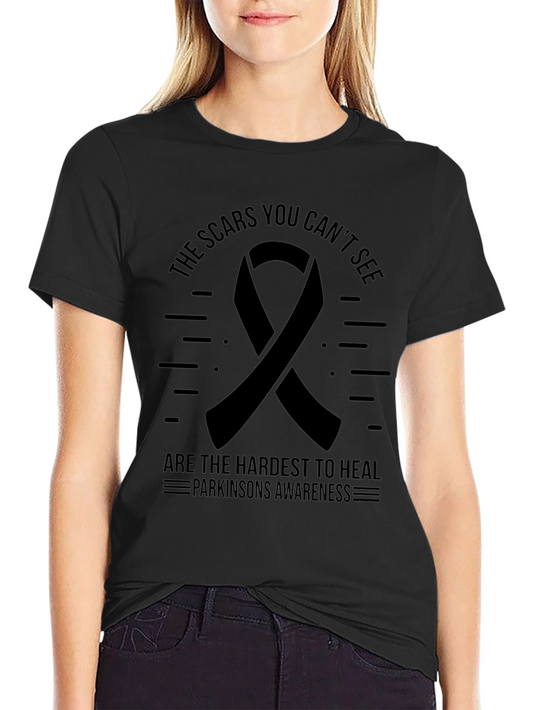 Parkinsons Awareness T-Shirt - Scars You Cant See