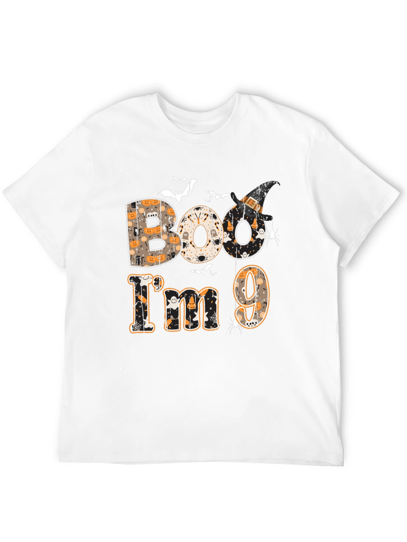 Boo Im 9 T-Shirt - Halloween Birthday Gift