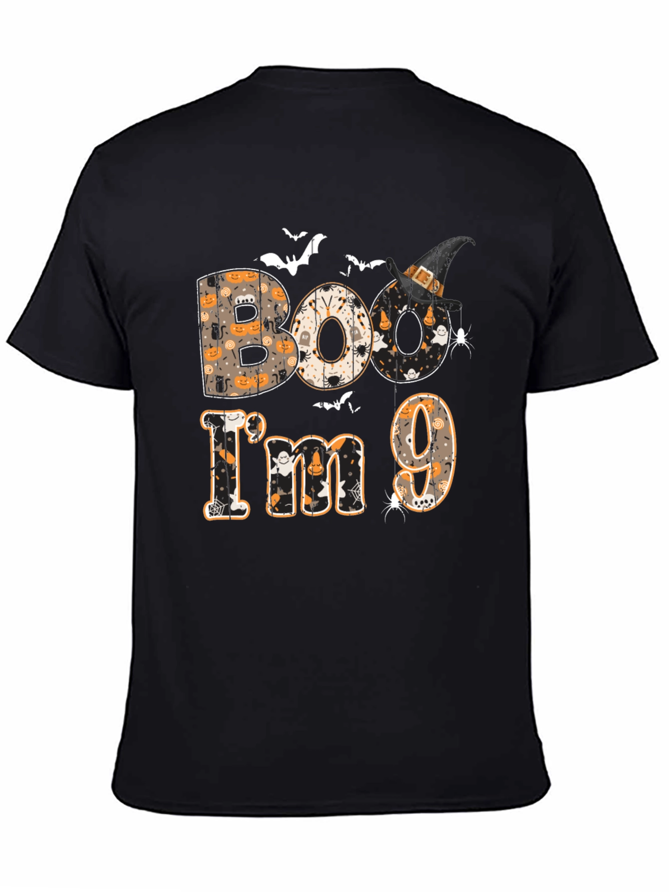 Boo Im 9 T-Shirt - Halloween Birthday Gift