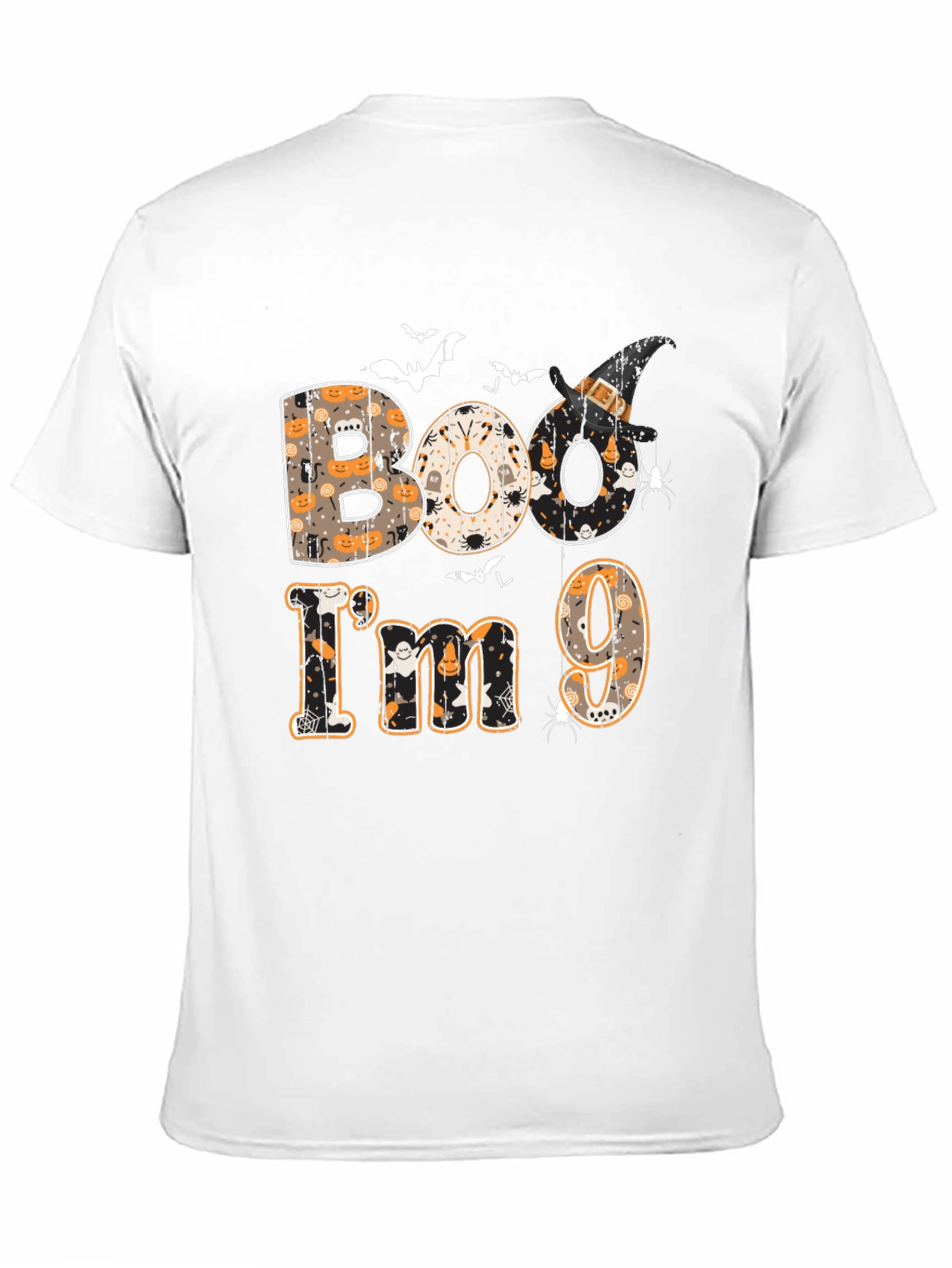 Boo Im 9 T-Shirt - Halloween Birthday Gift