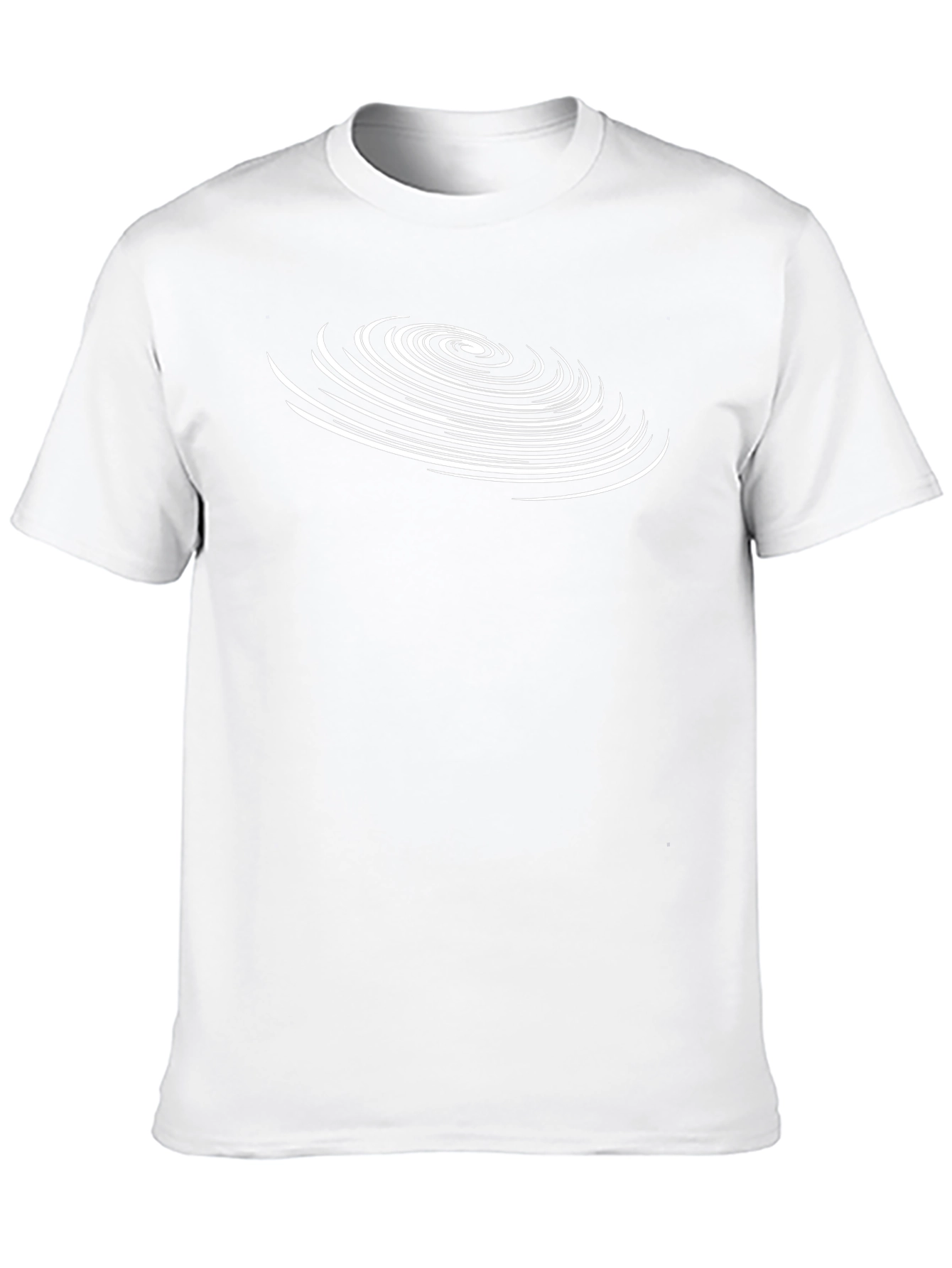 Hypnotic Swirl Graphic Tee - Modern Casual Style