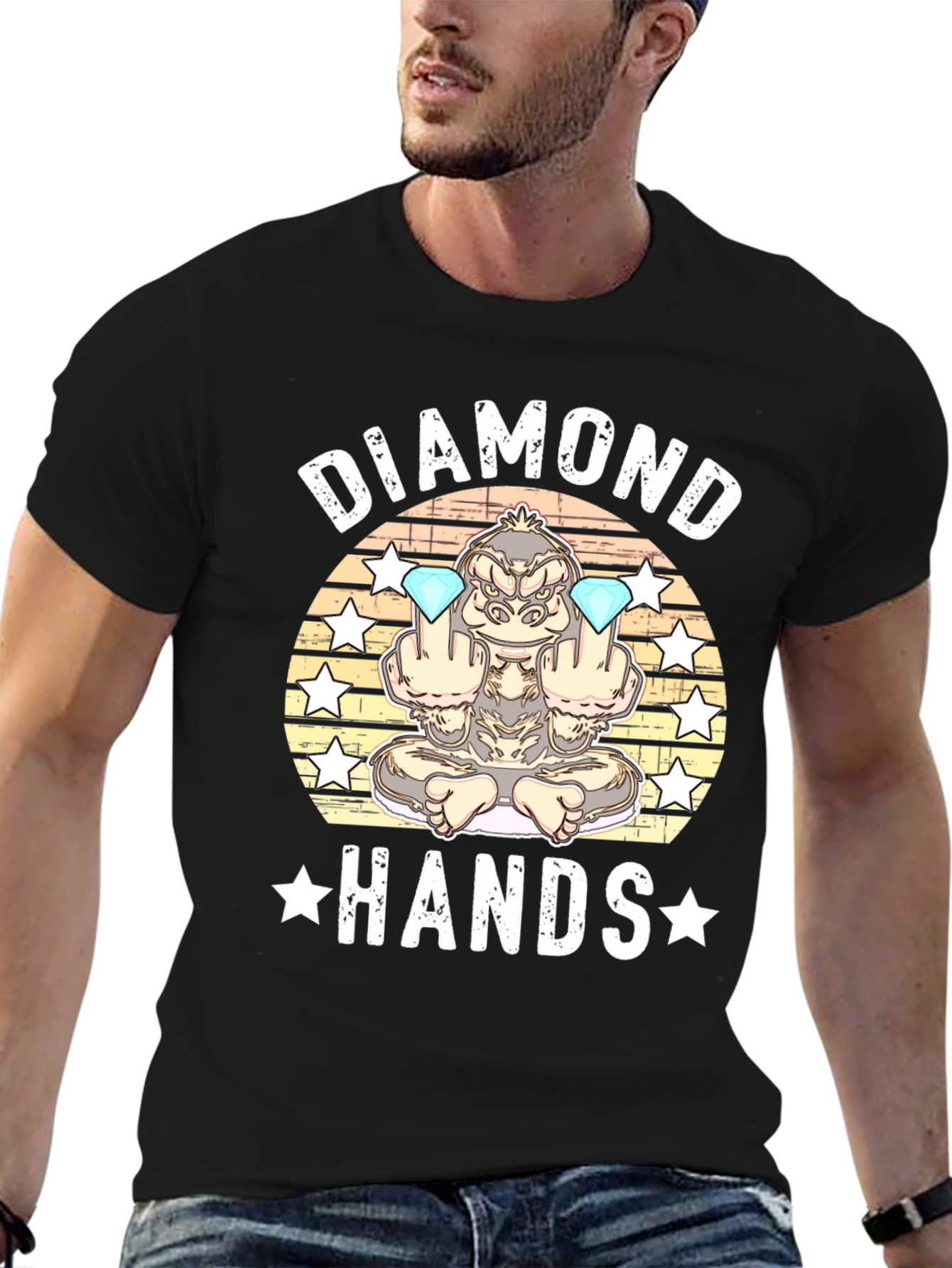 Diamond Hands Gorilla T-Shirt
