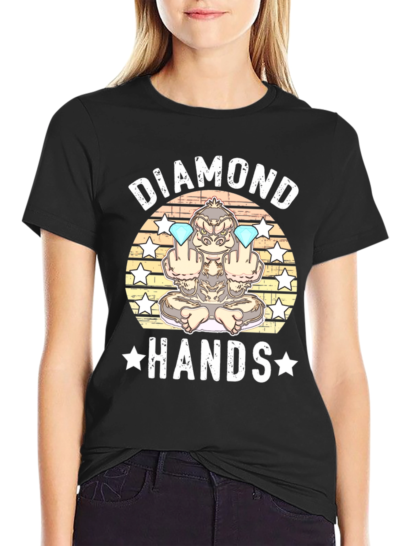 Diamond Hands Gorilla T-Shirt