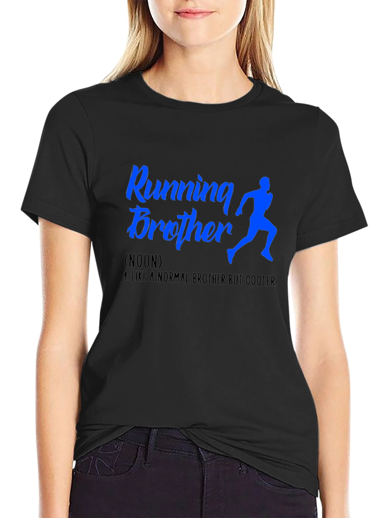Running Brother T-Shirt - Cool Brother Gift