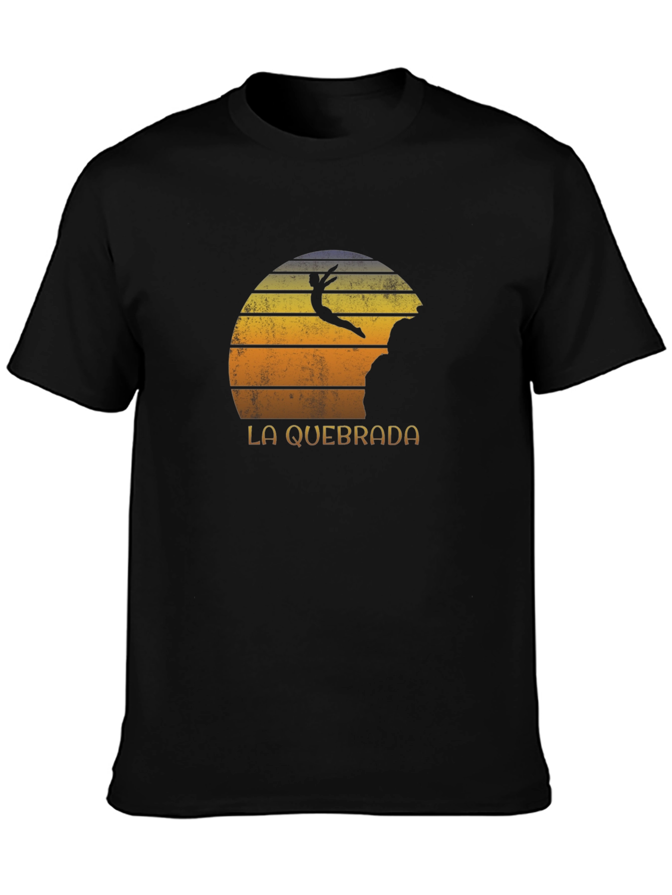 La Quebrada Cliff Diver Tee - Acapulco Retro Style