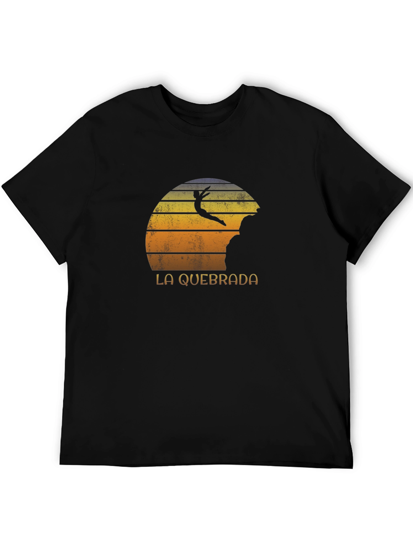 La Quebrada Cliff Diver Tee - Acapulco Retro Style