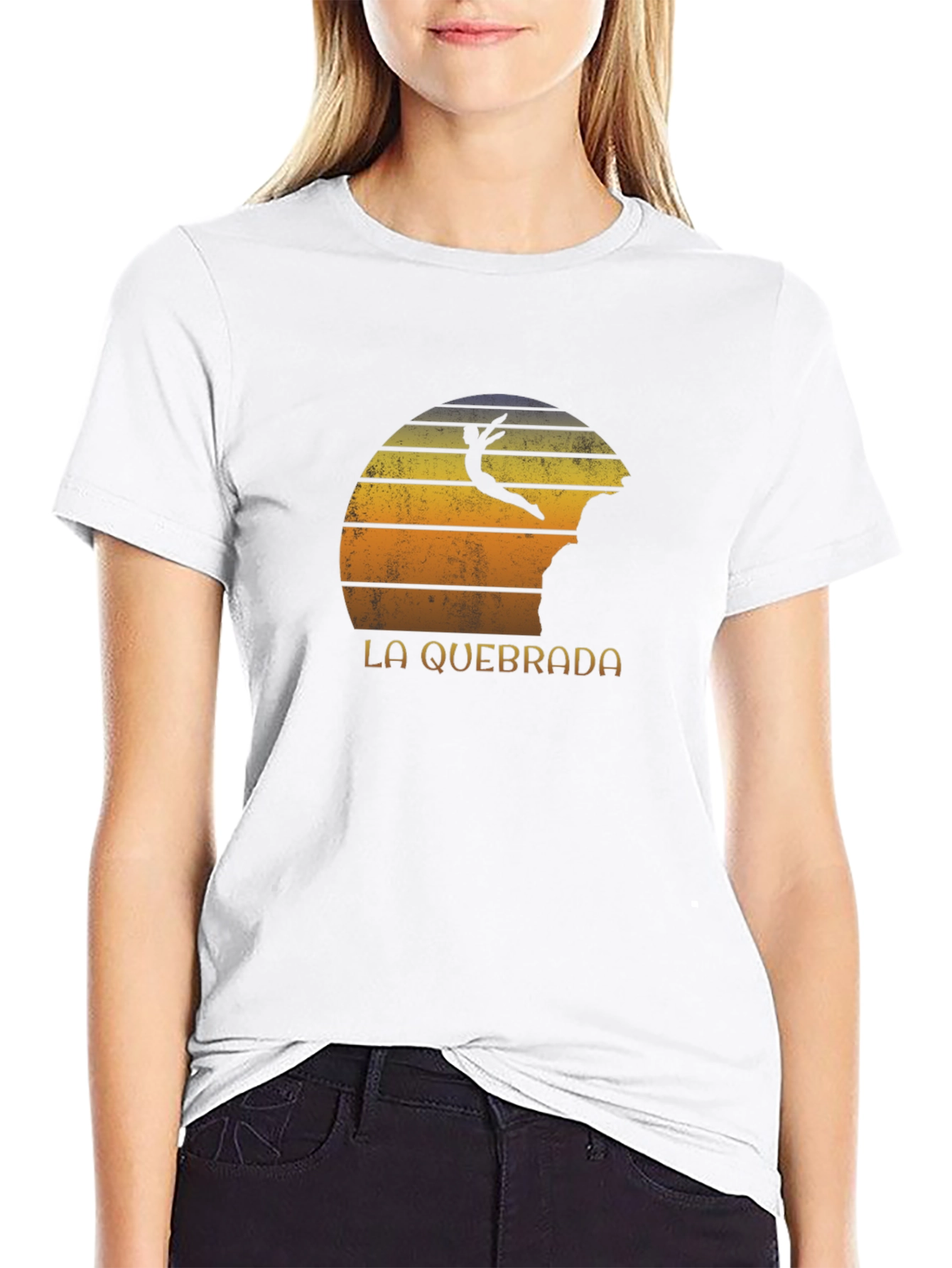 La Quebrada Cliff Diver Tee - Acapulco Retro Style