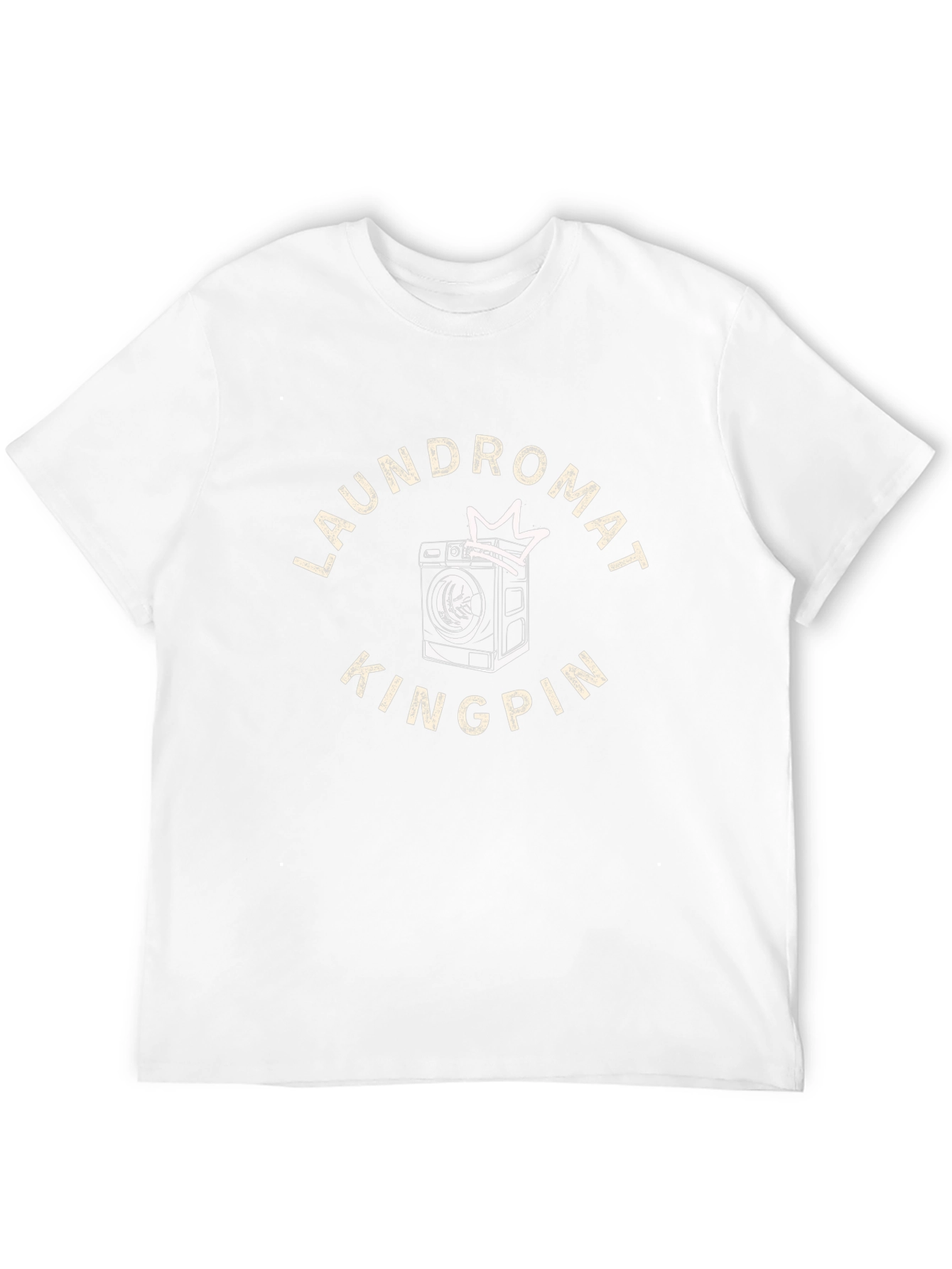 Laundromat Kingpin Graphic Tee - Black Cotton T-Shirt