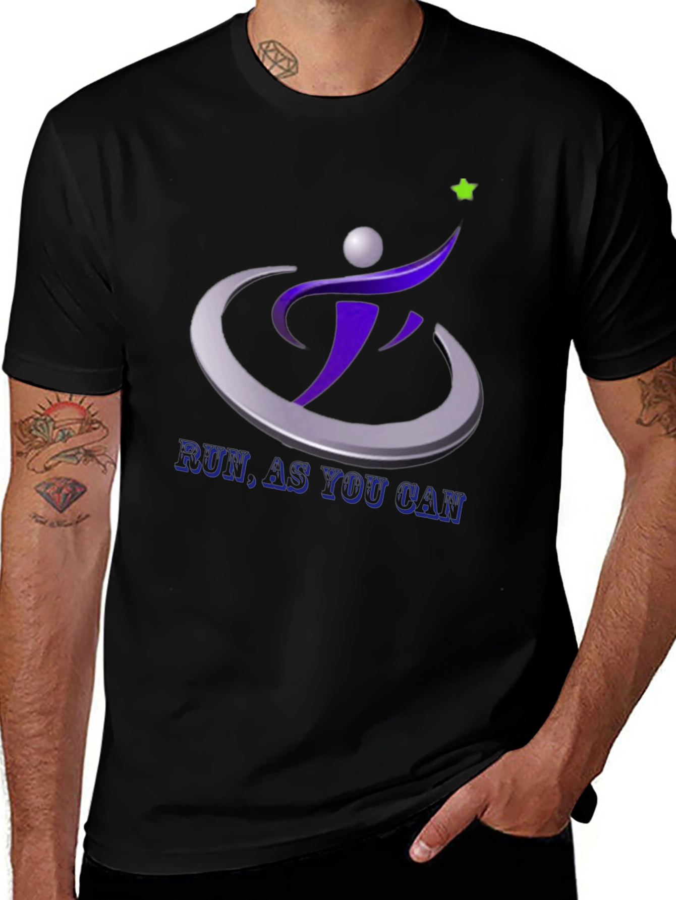 Run As You Can Graphic Tee
