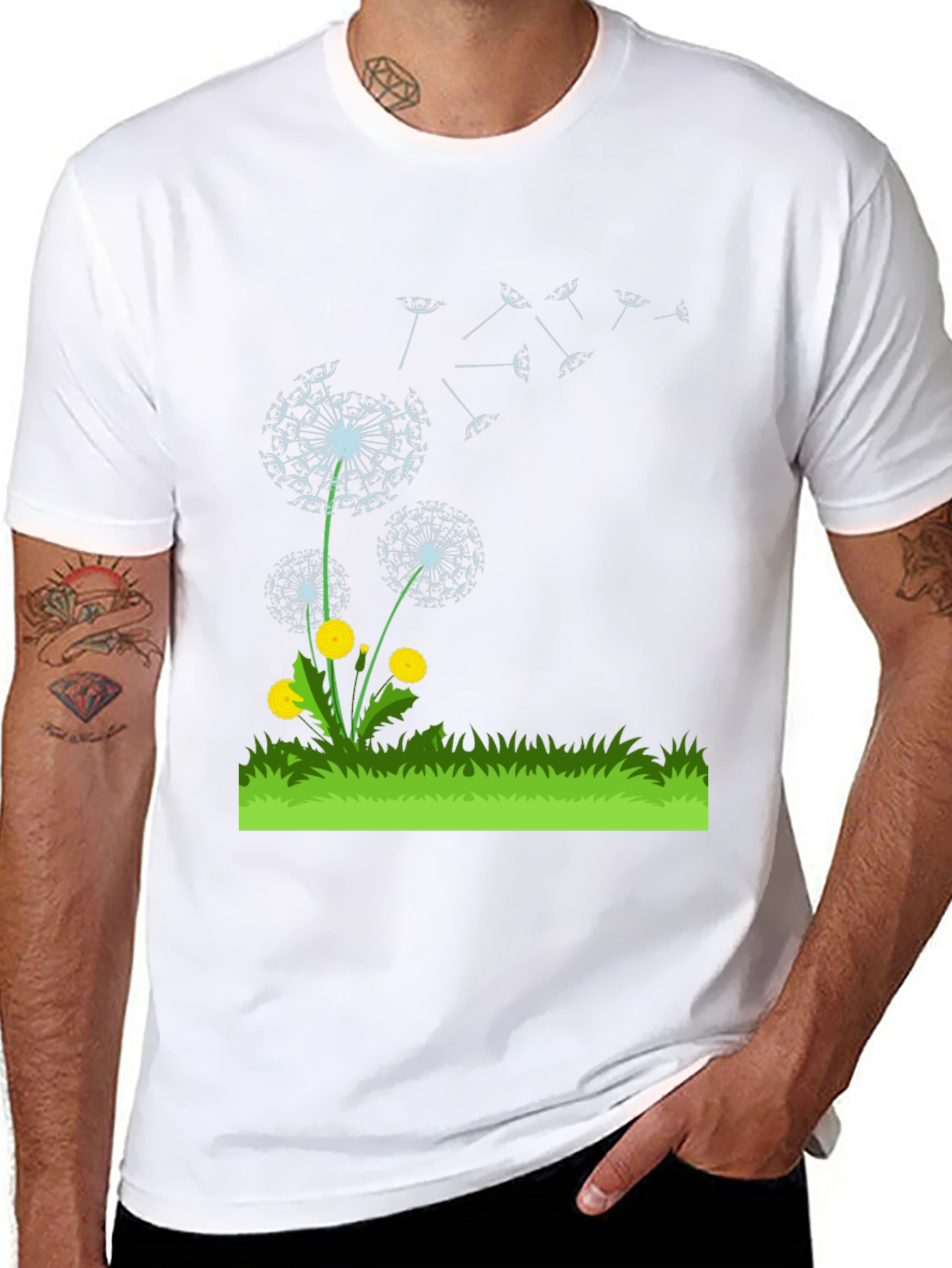 Dandelion Dreams Graphic T-Shirt