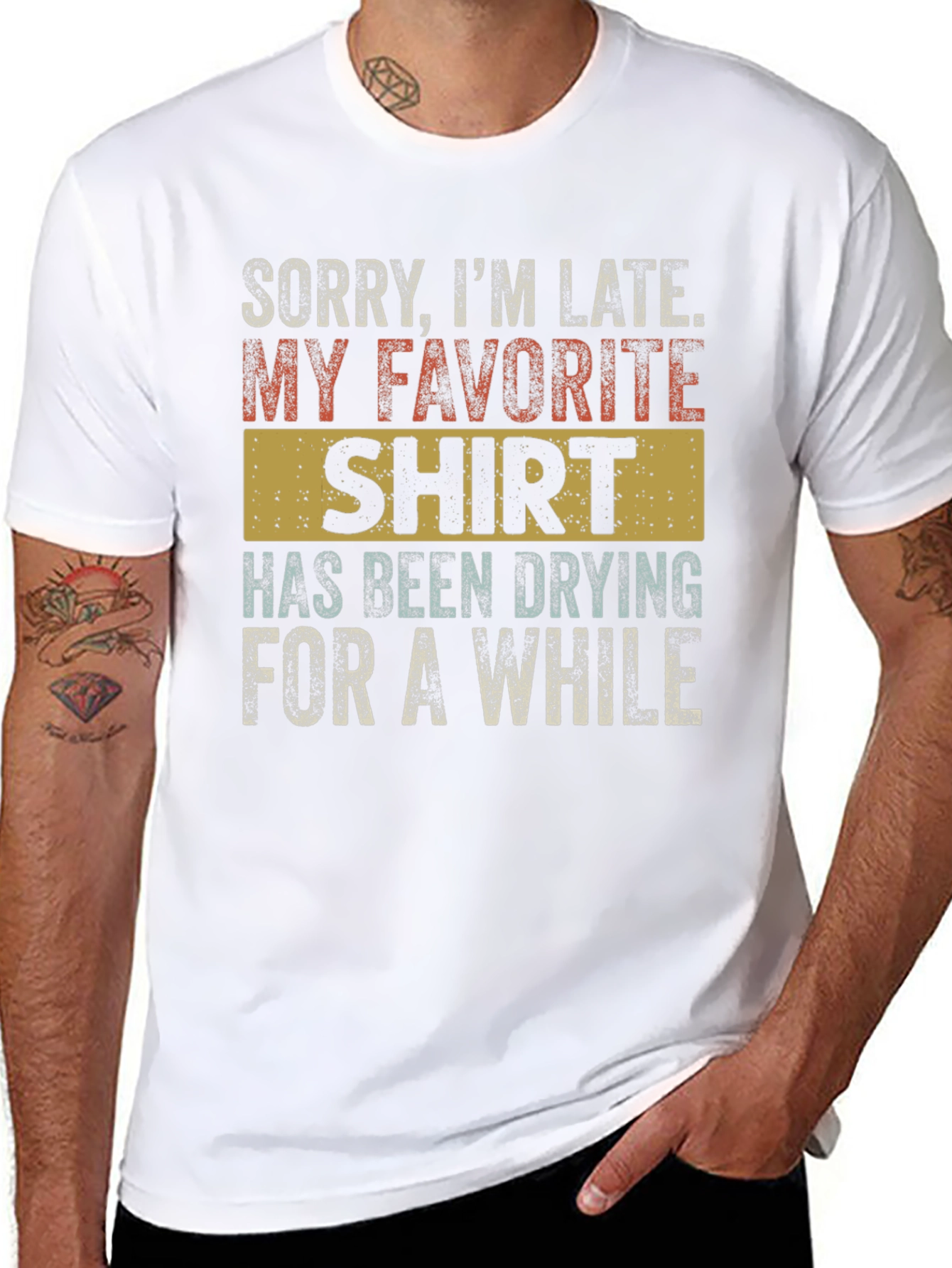 Funny Sorry Im Late T-Shirt
