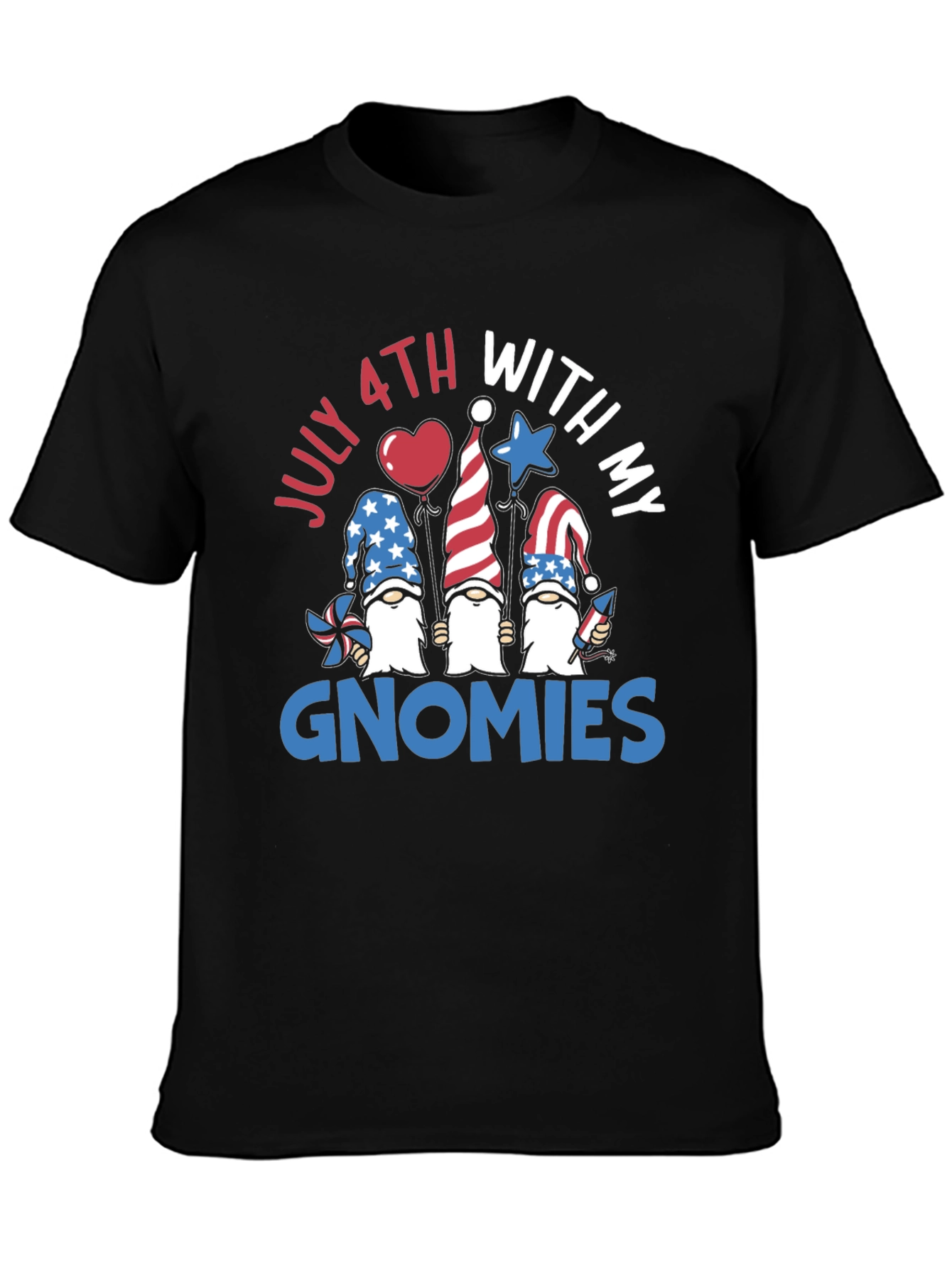 July 4th Gnomies T-Shirt