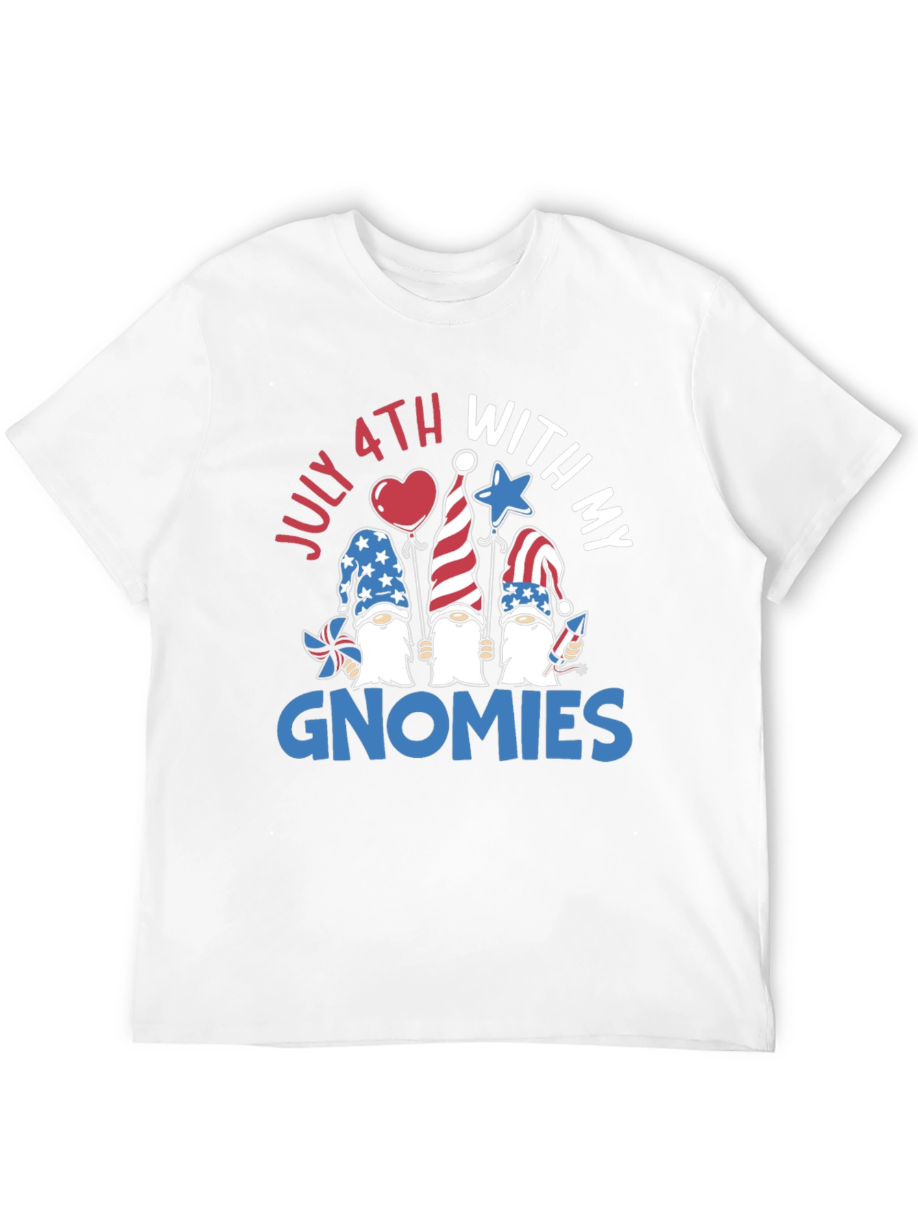 July 4th Gnomies T-Shirt