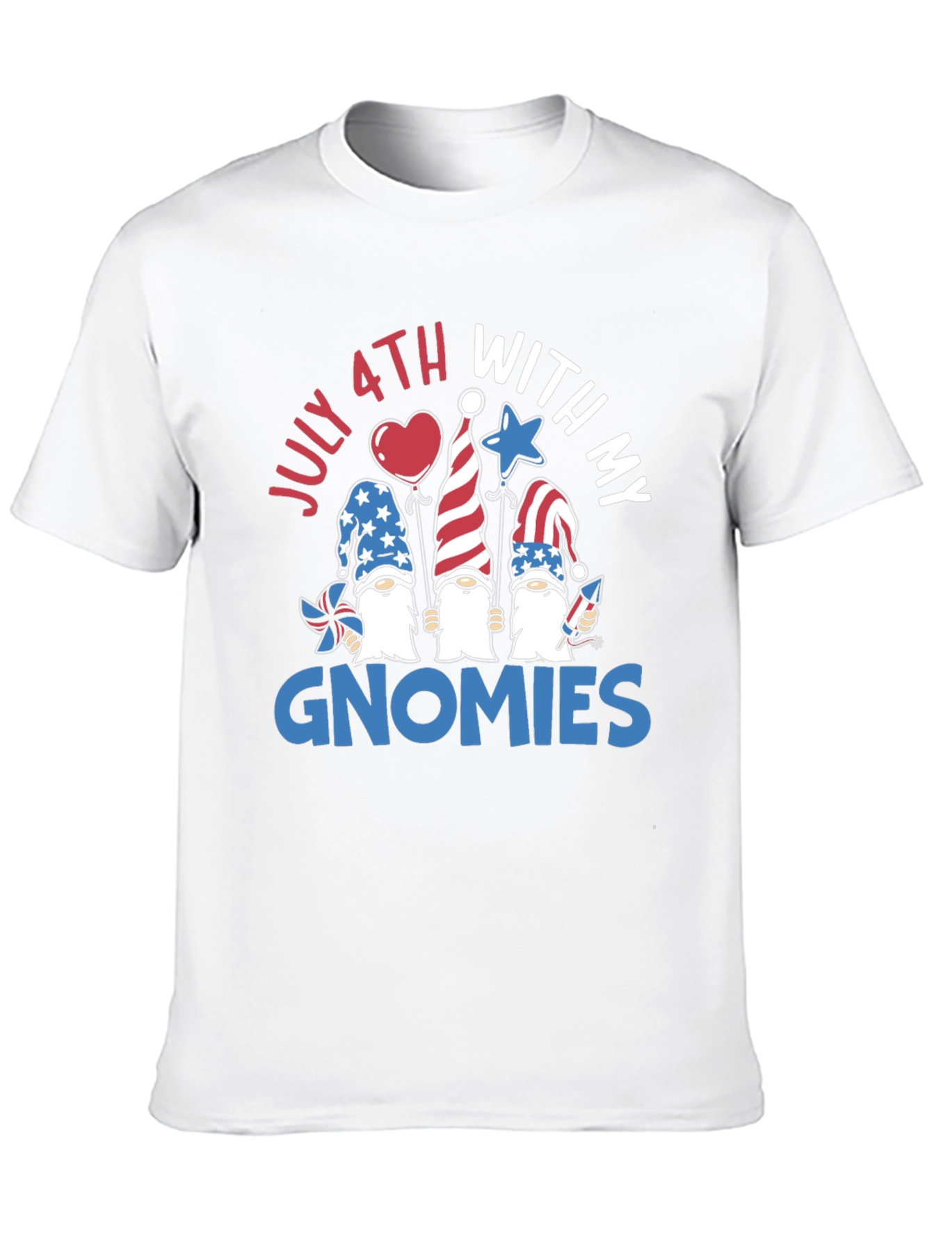 July 4th Gnomies T-Shirt