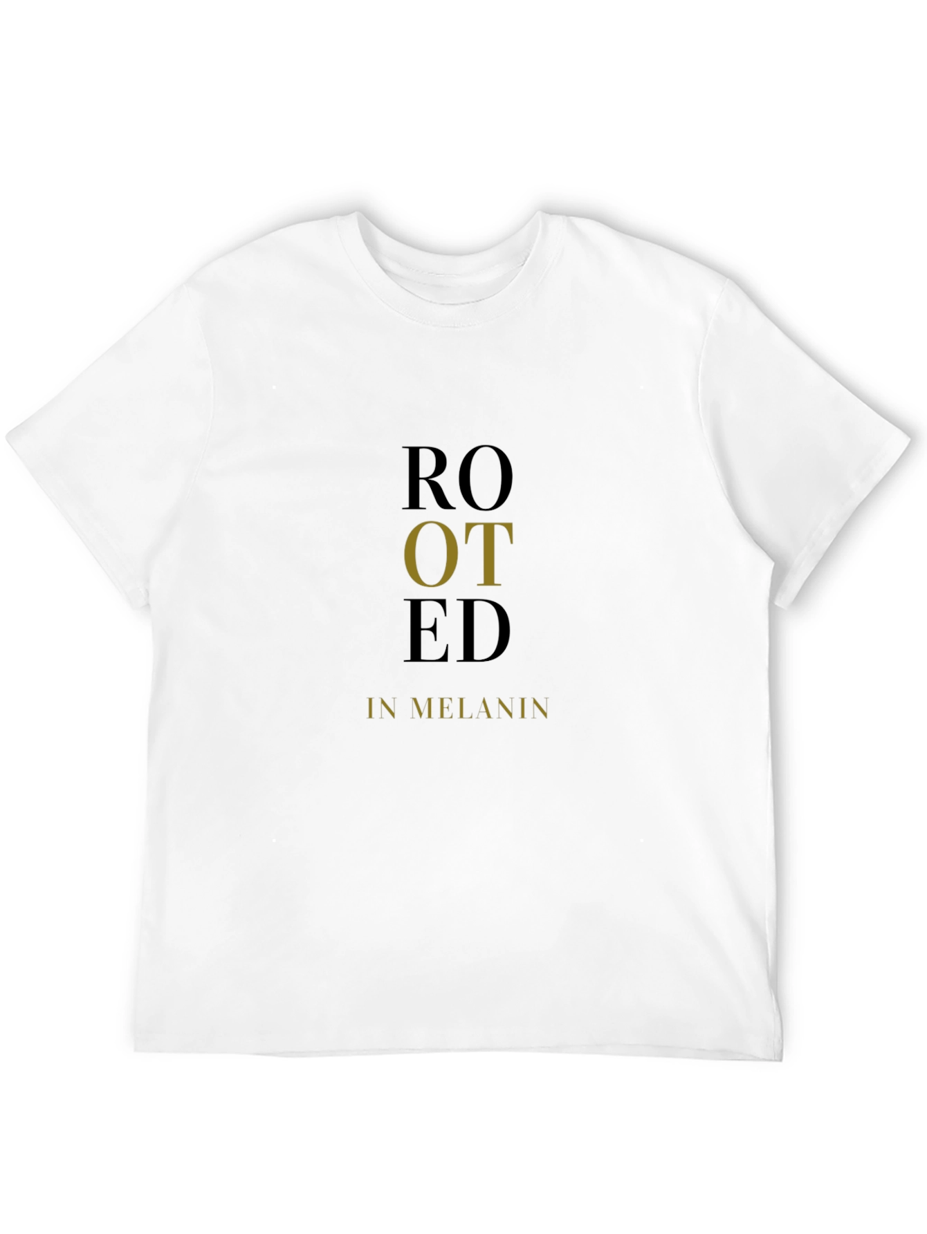 Rooted In Melanin Graphic Tee - Black