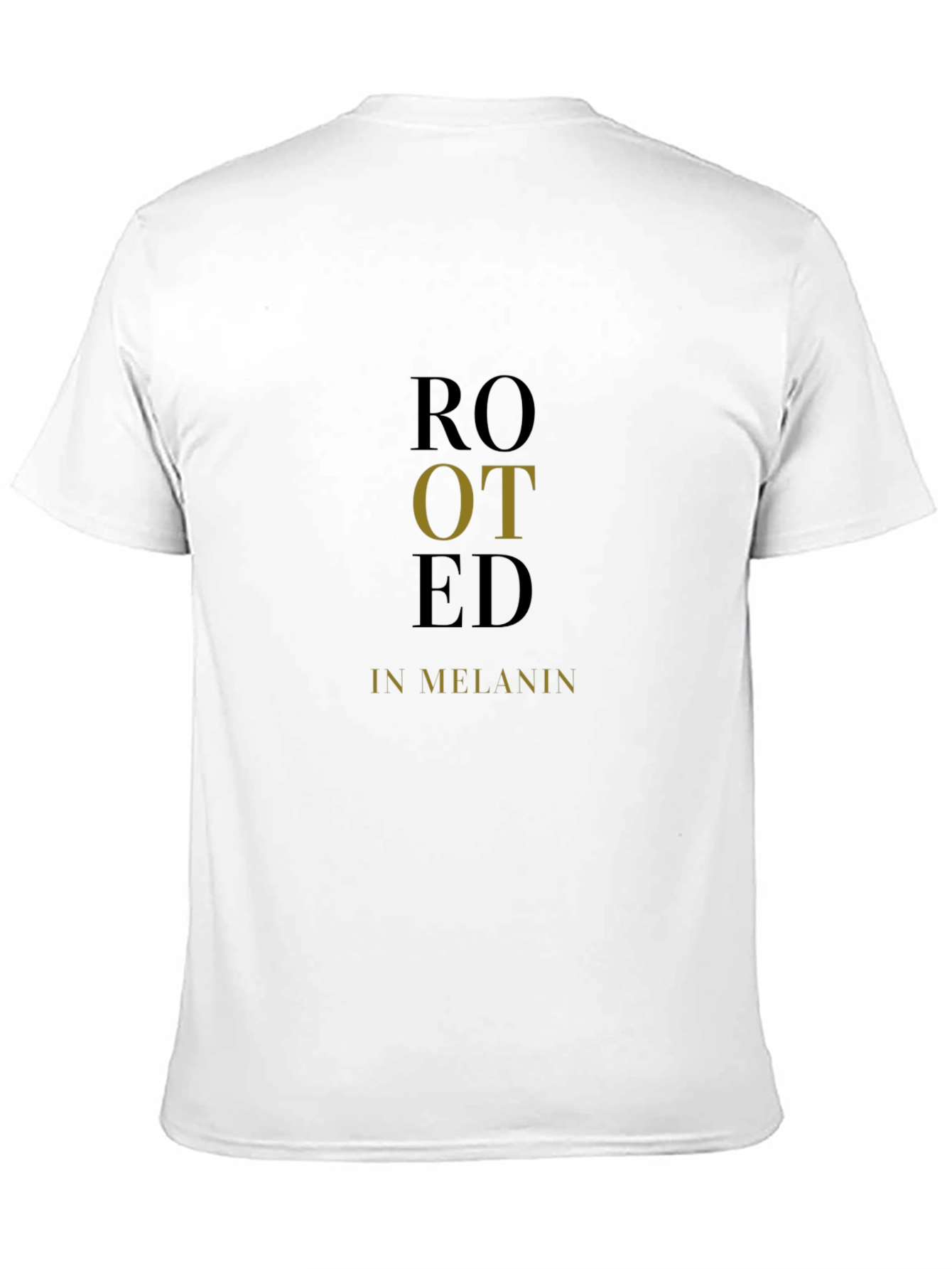 Rooted In Melanin Graphic Tee - Black