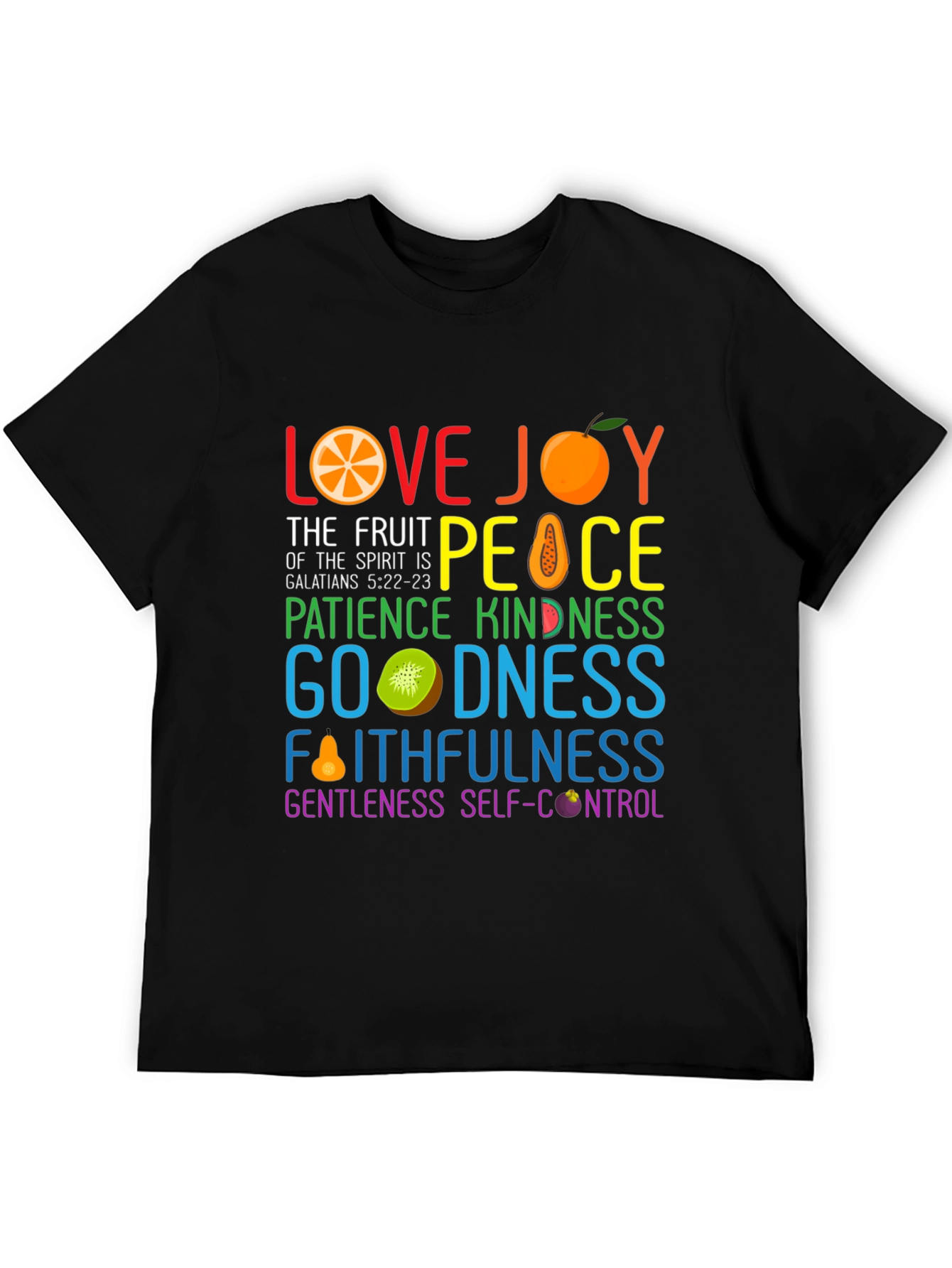 Fruit of the Spirit Graphic Tee - Christian T-Shirt