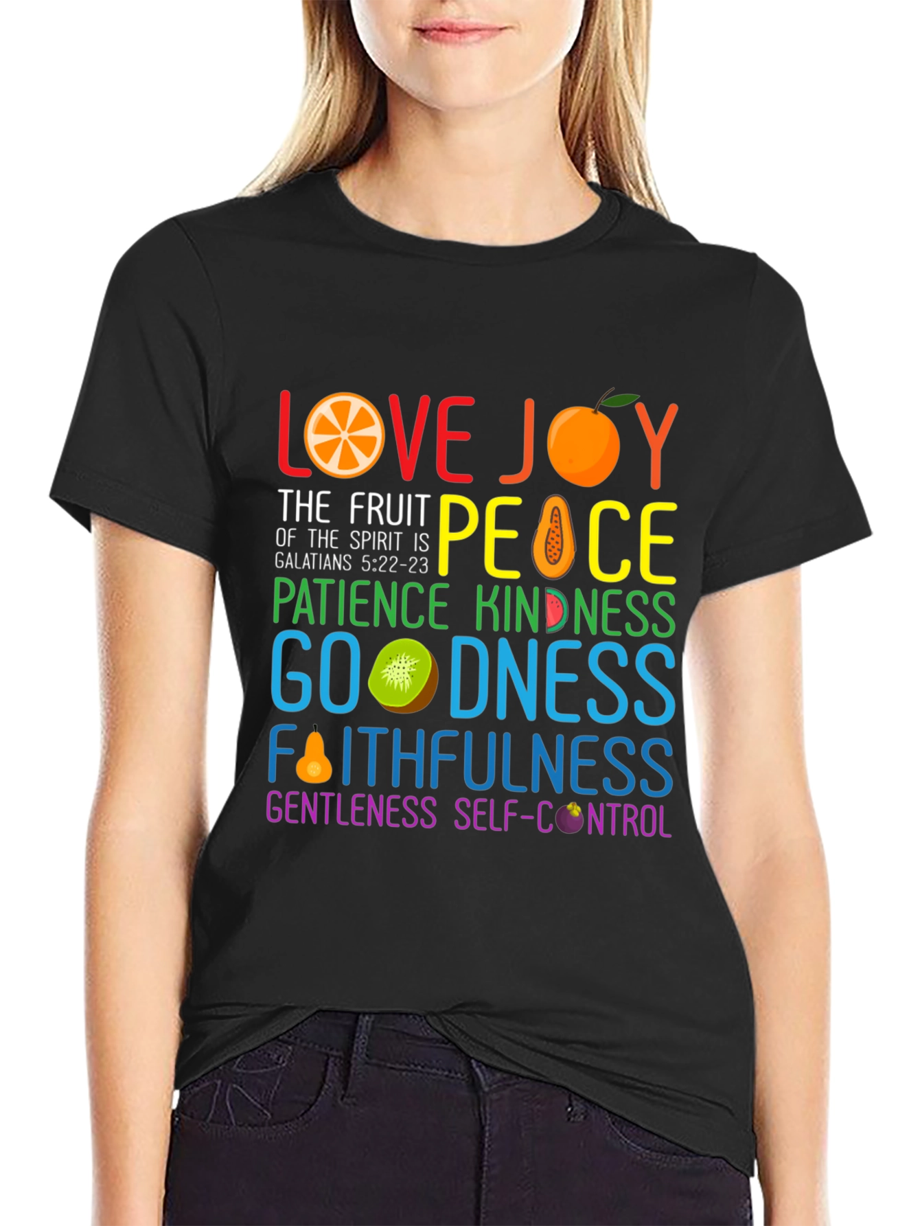 Fruit of the Spirit Graphic Tee - Christian T-Shirt