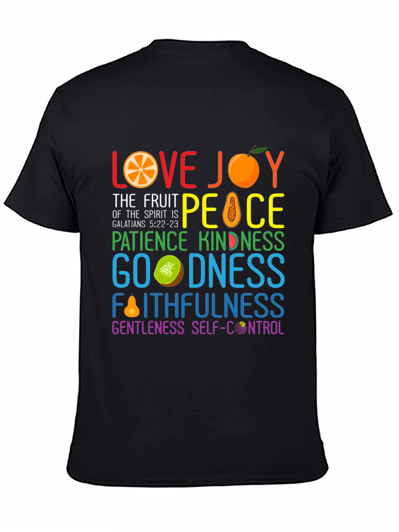 Fruit of the Spirit Graphic Tee - Christian T-Shirt