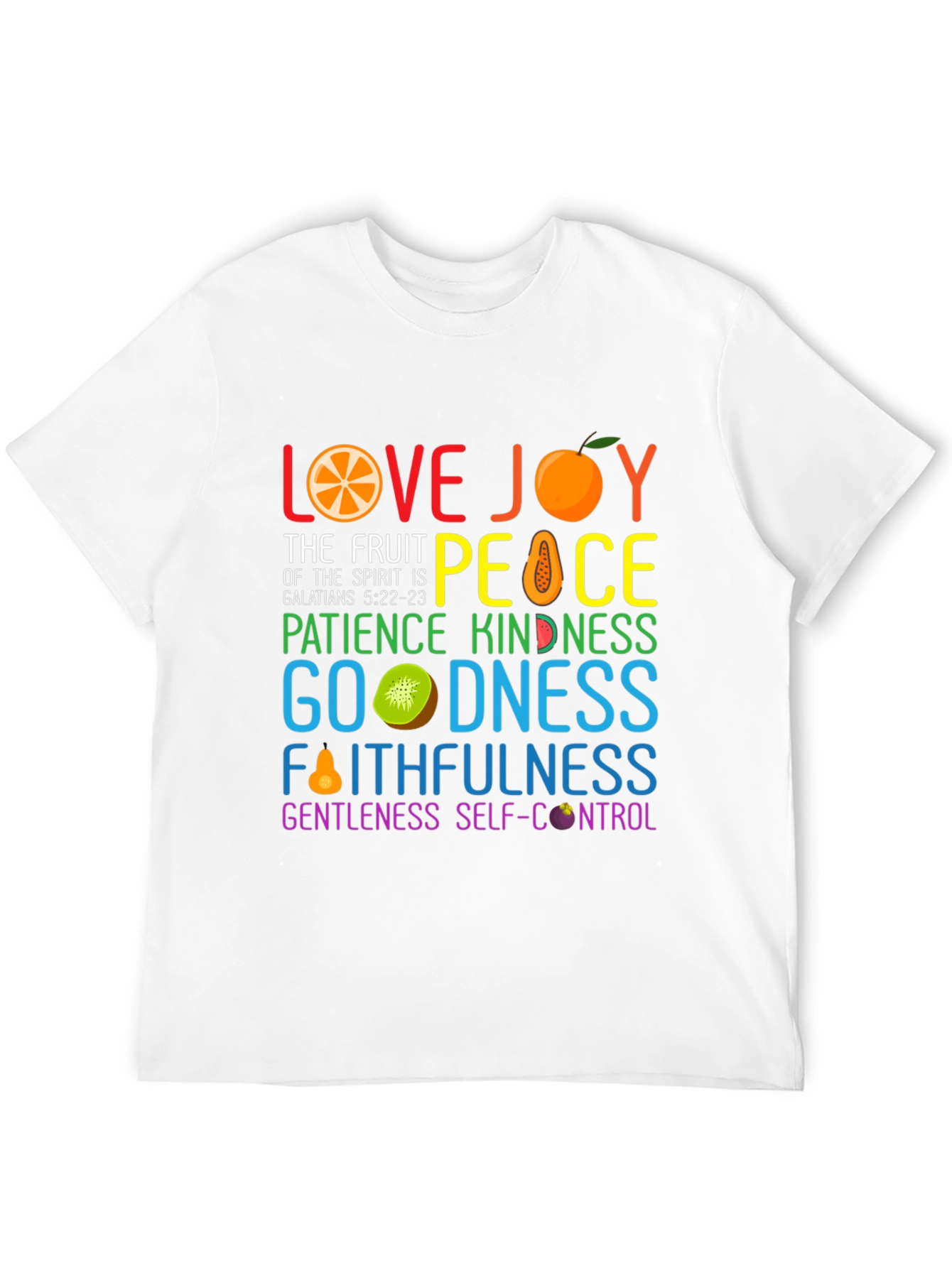 Fruit of the Spirit Graphic Tee - Christian T-Shirt