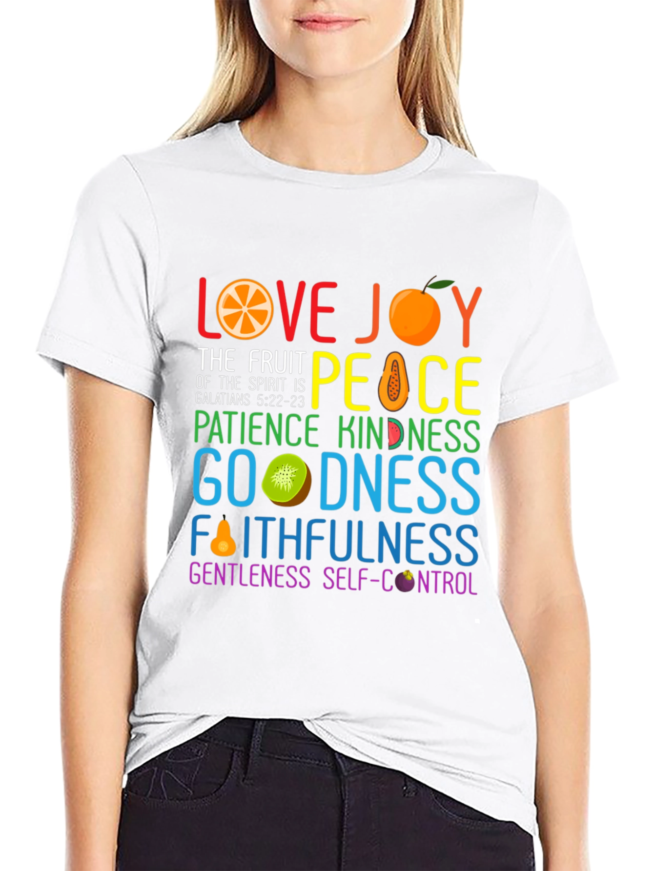 Fruit of the Spirit Graphic Tee - Christian T-Shirt