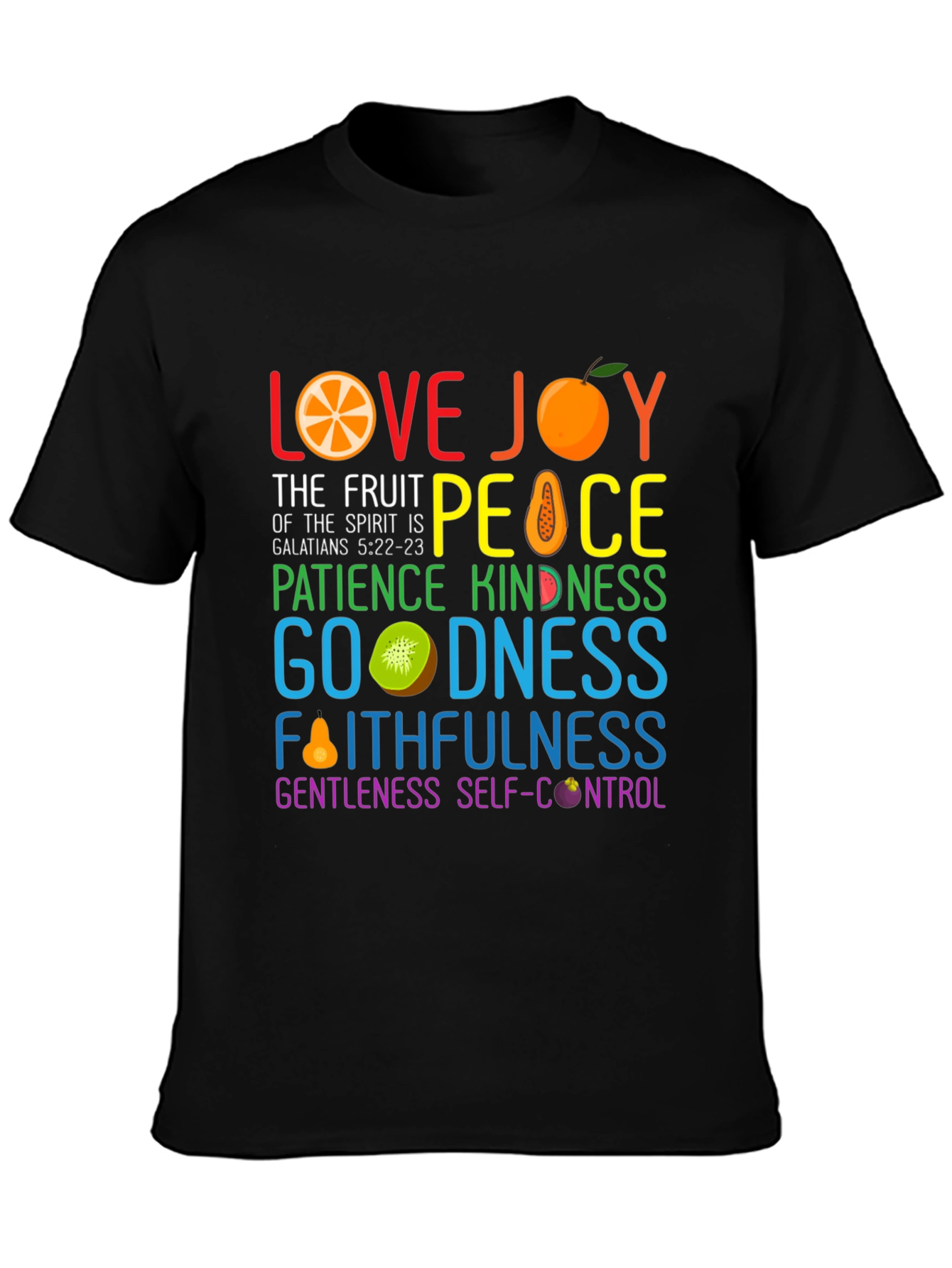 Fruit of the Spirit Graphic Tee - Christian T-Shirt
