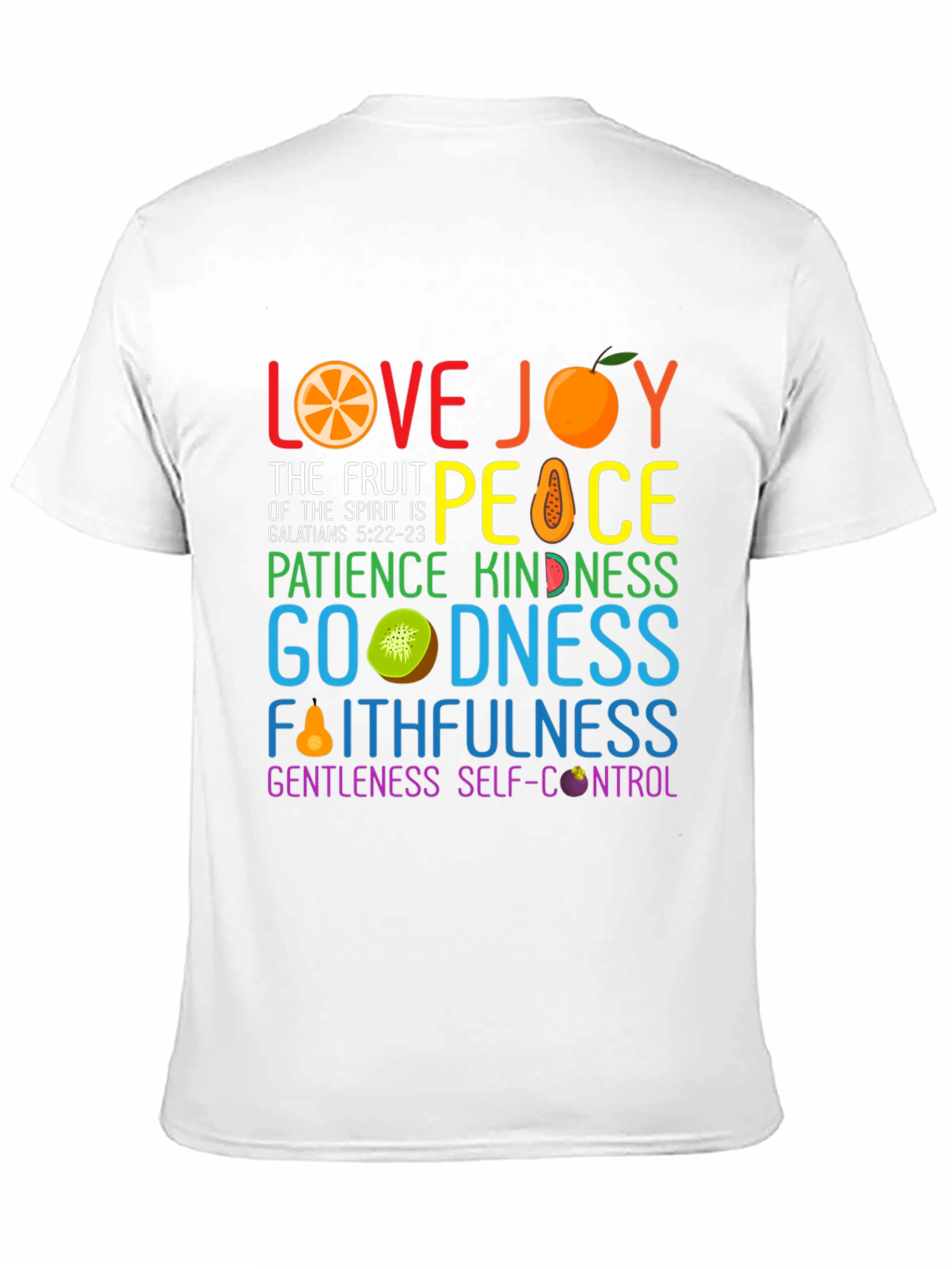 Fruit of the Spirit Graphic Tee - Christian T-Shirt