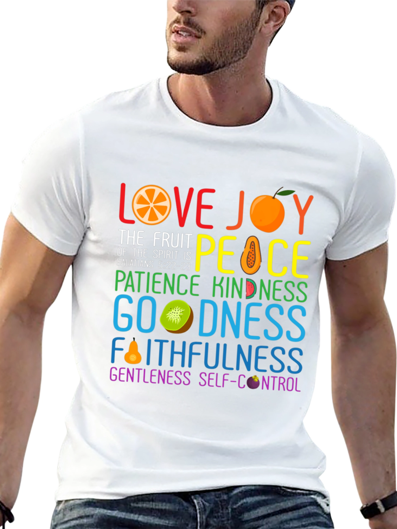 Fruit of the Spirit Graphic Tee - Christian T-Shirt