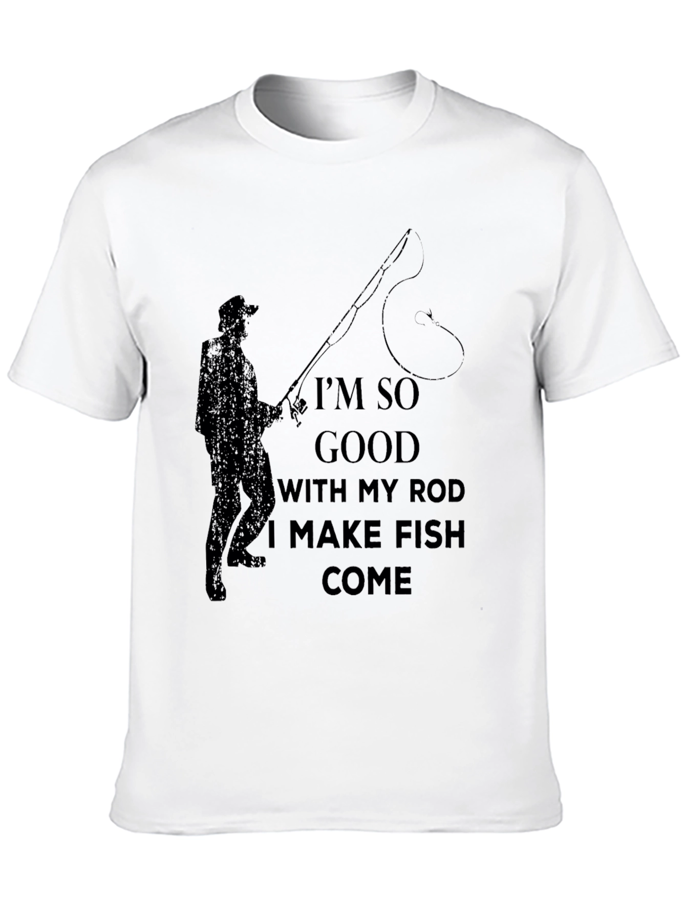 Fishing Humor T-Shirt -  I Make Fish Come