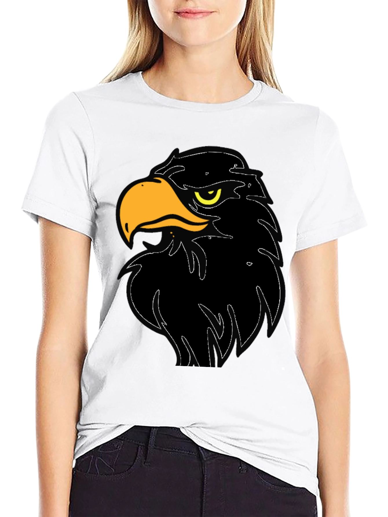 Eagle Graphic Black T-Shirt