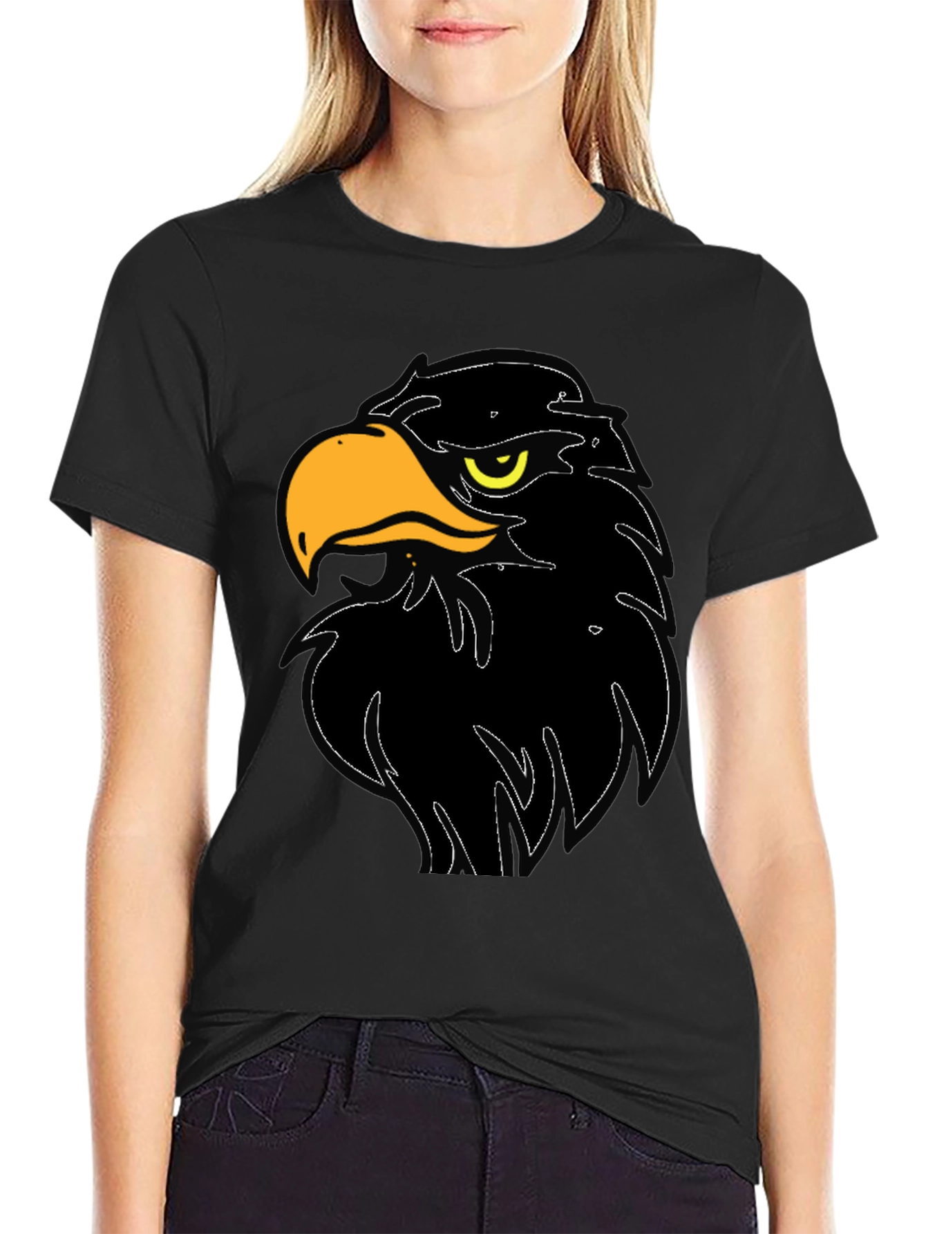 Eagle Graphic Black T-Shirt