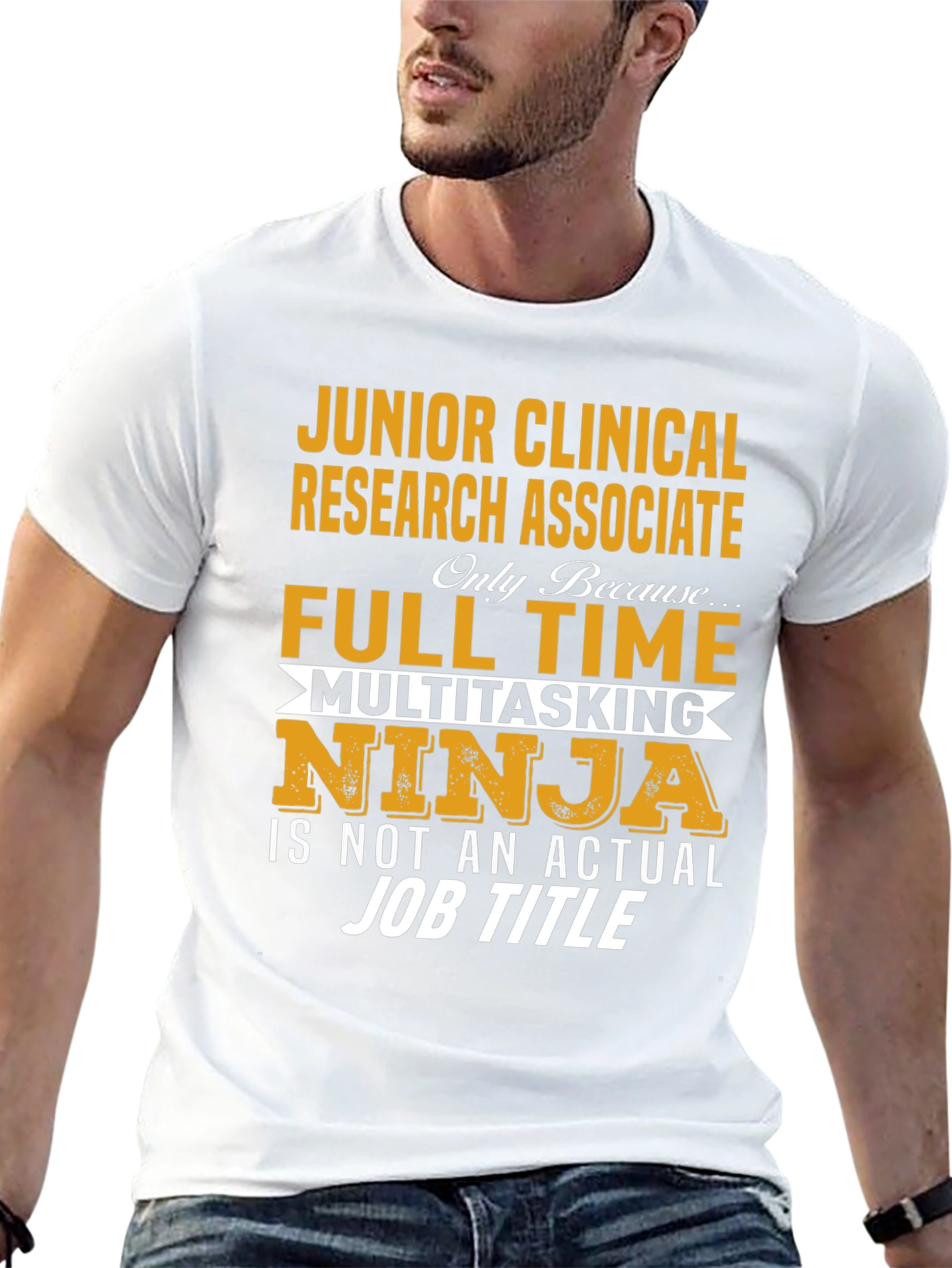 Junior Clinical Research Associate Full Time Ninja T-Shirt