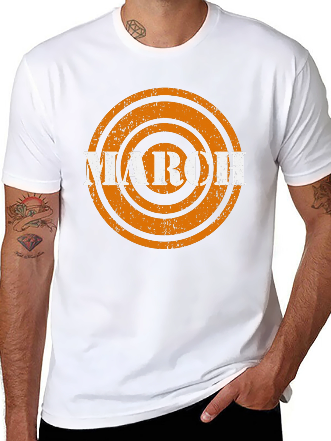 March Target Graphic T-Shirt