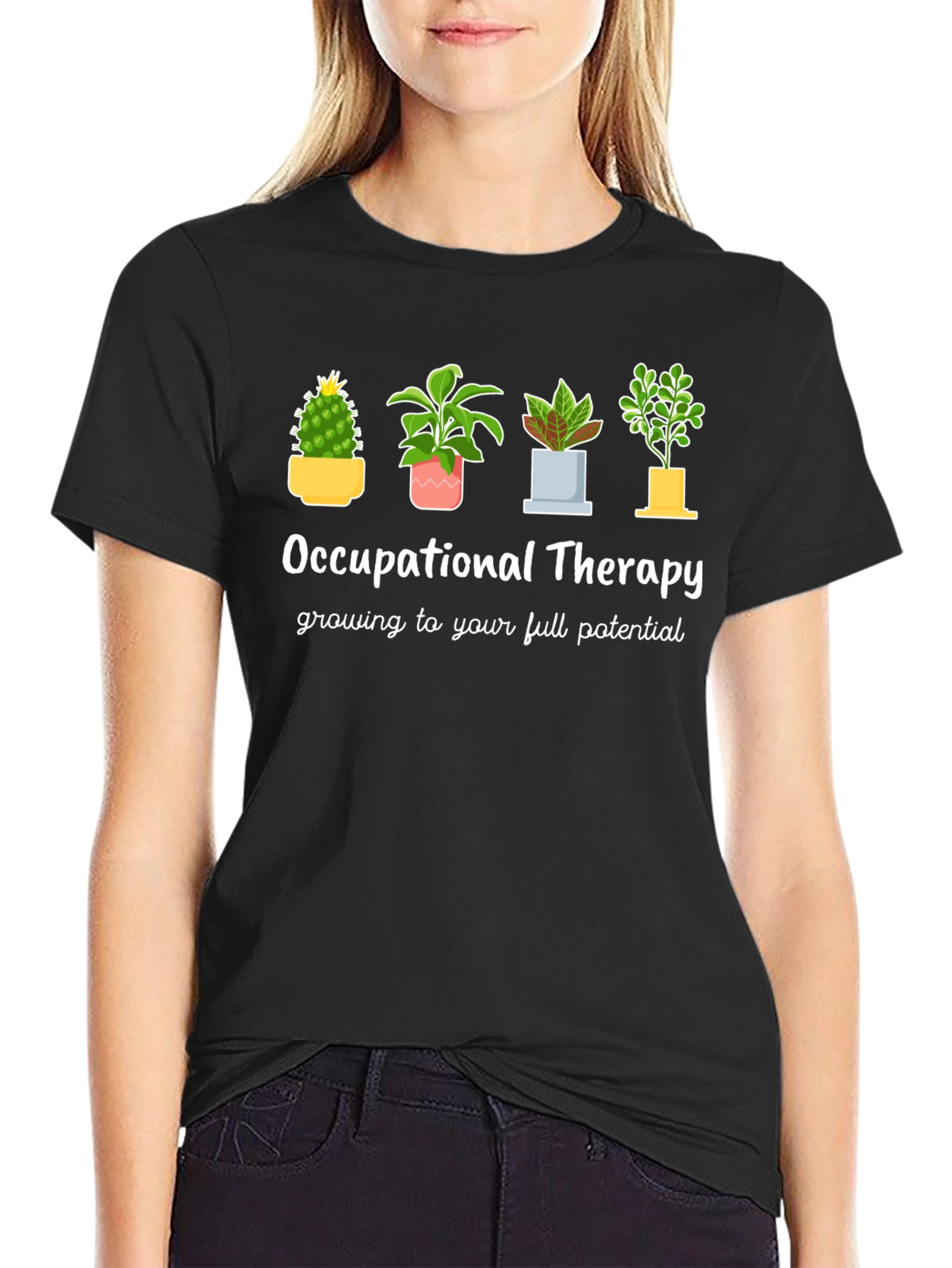Occupational Therapy Plant T-Shirt