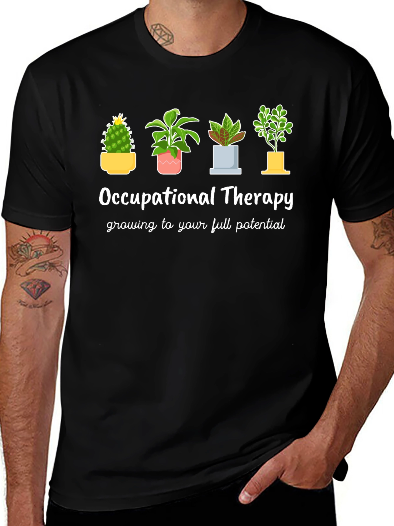 Occupational Therapy Plant T-Shirt