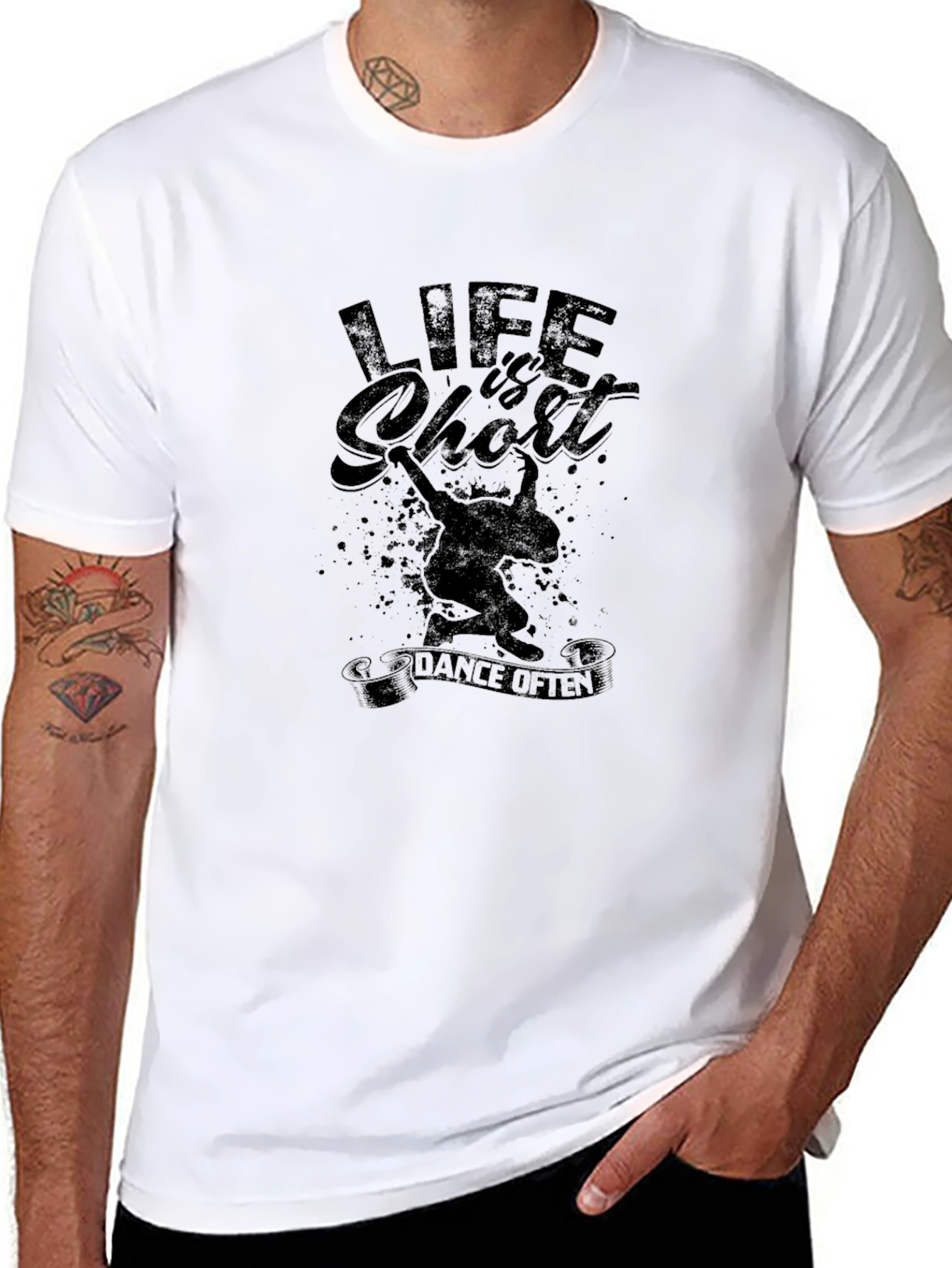 Life Is Short Dance Often Graphic T-Shirt