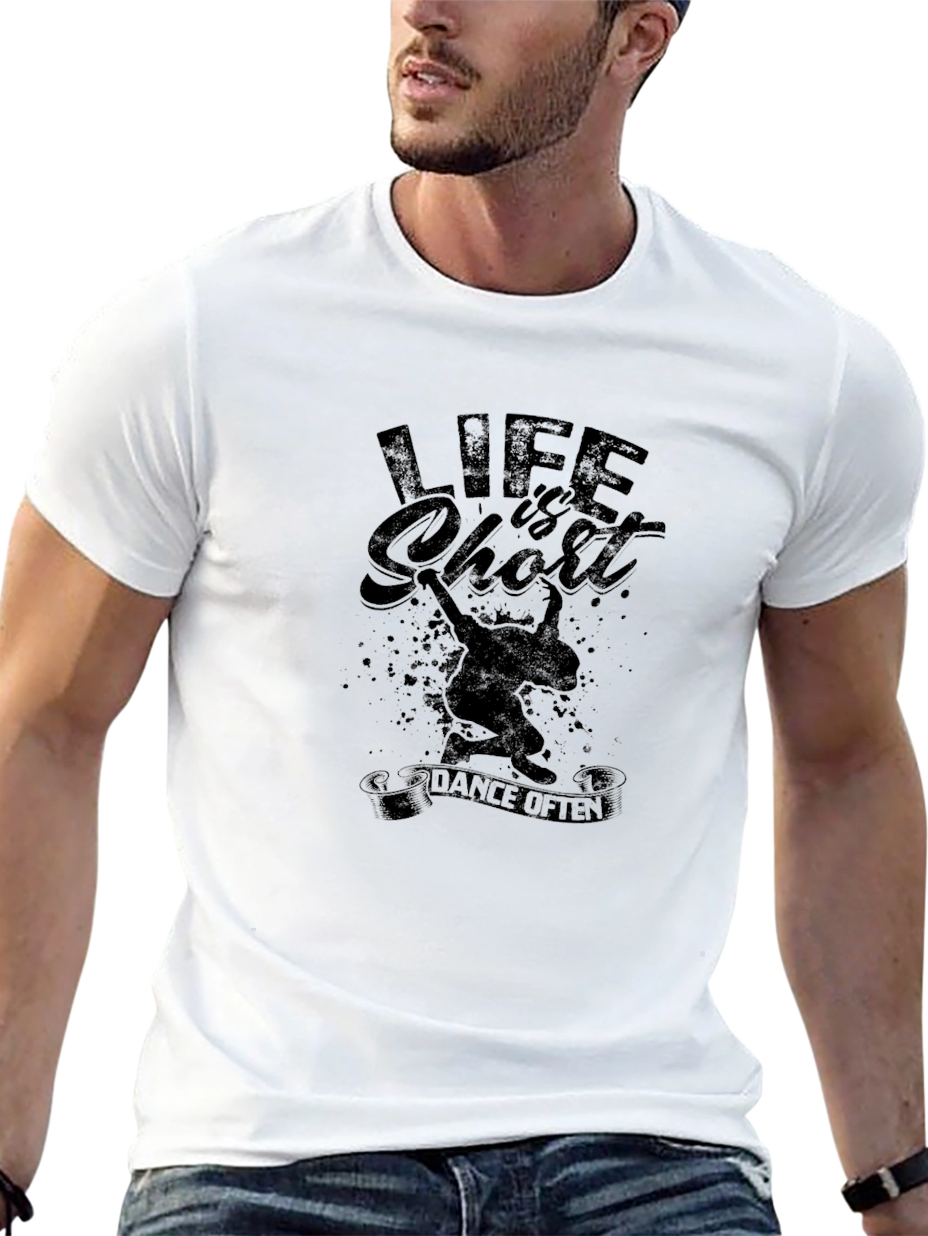 Life Is Short Dance Often Graphic T-Shirt