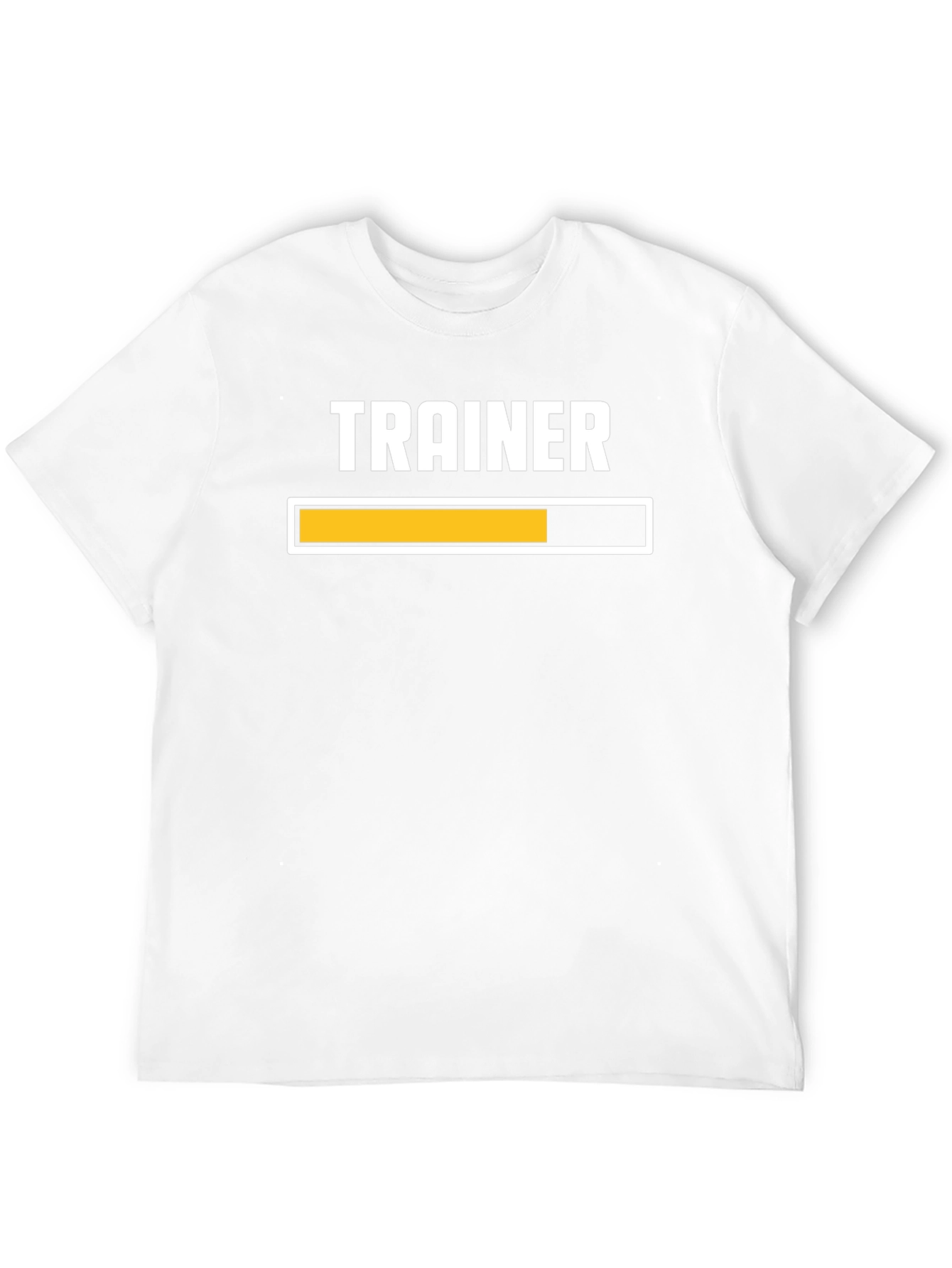 Trainer Mode Loading T-Shirt - Black Cotton Gym Tee