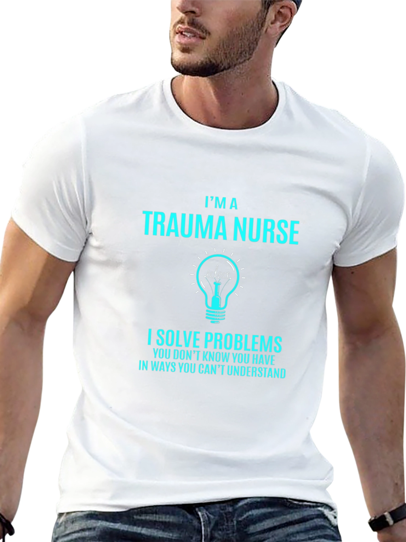 Trauma Nurse T-Shirt - I Solve Problems Tee