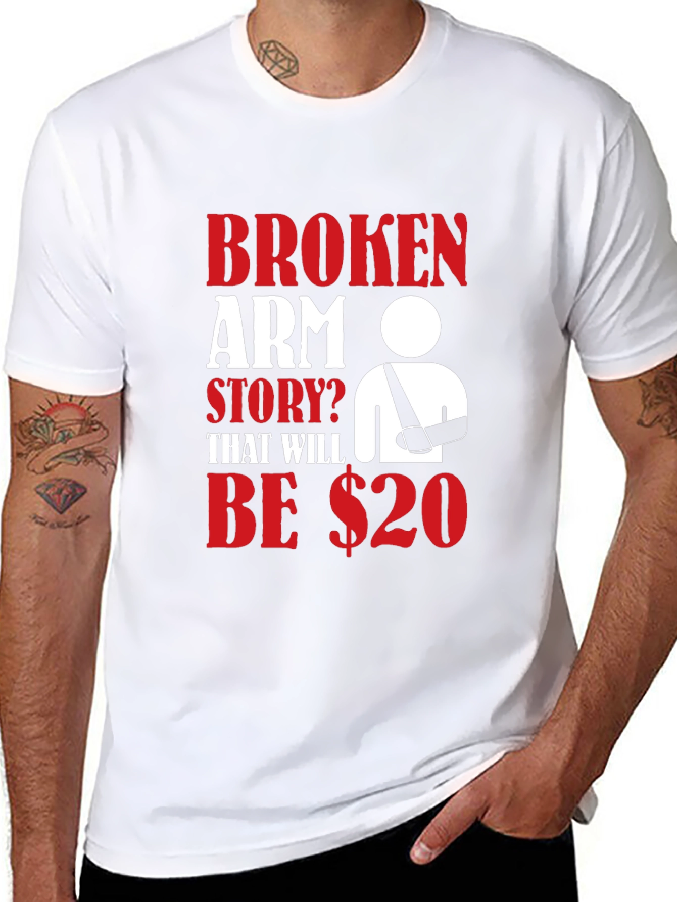 Broken Arm Story T-Shirt