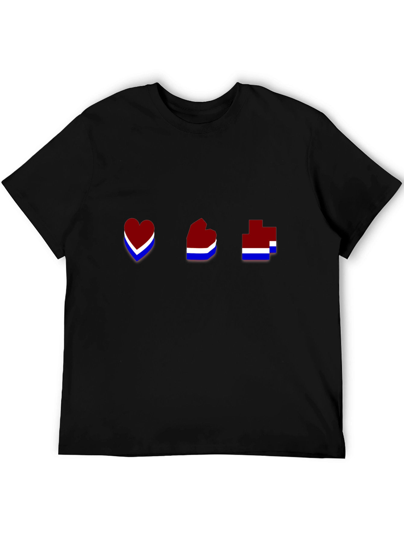 Gamer Health Bar Black T-Shirt