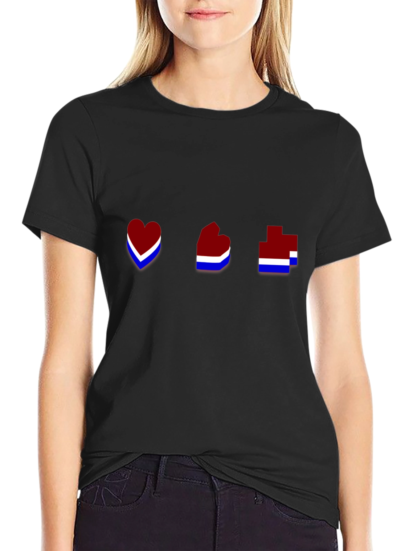 Gamer Health Bar Black T-Shirt