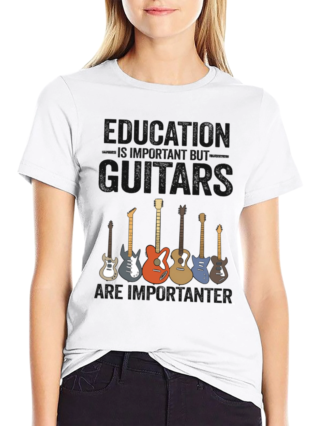 Guitars More Importanter T-Shirt