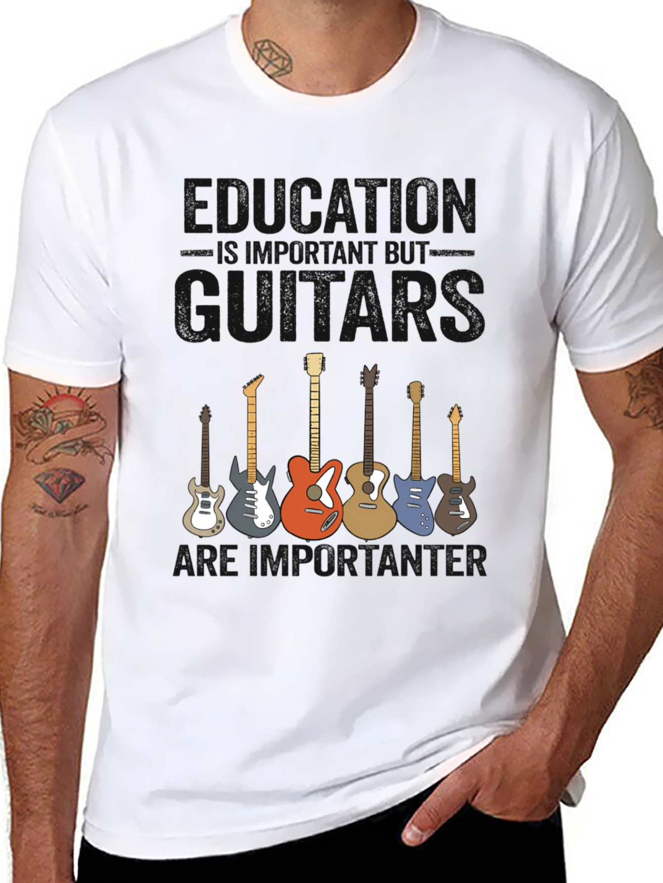 Guitars More Importanter T-Shirt