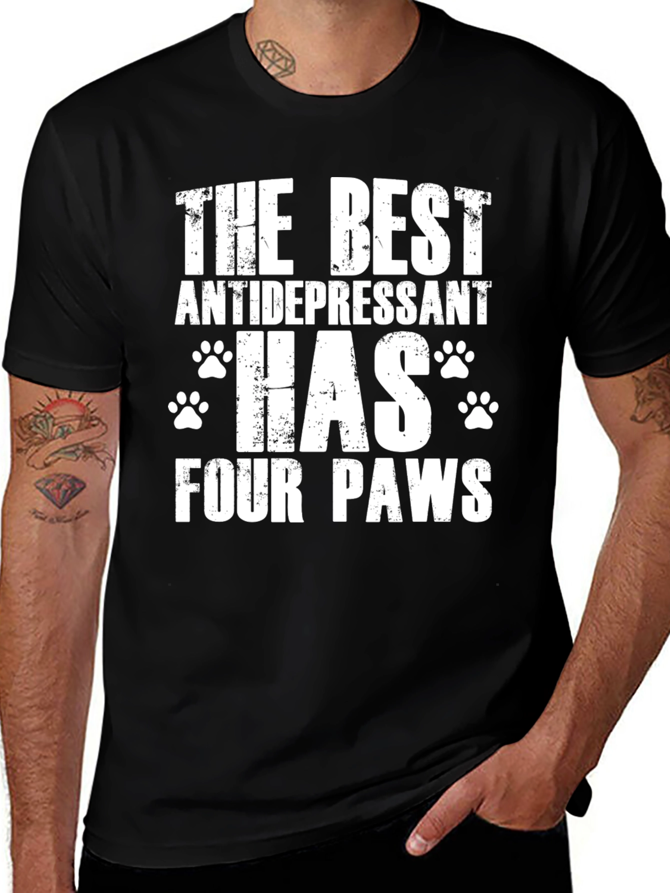 Best Antidepressant Four Paws Tee