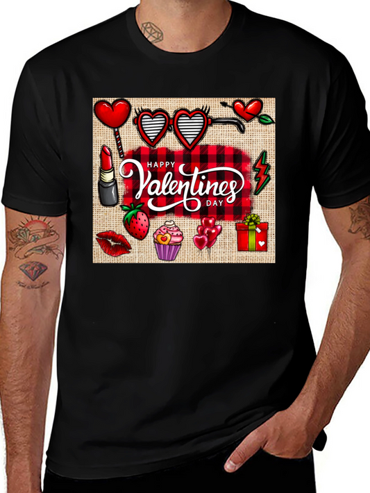 Happy Valentines Day Graphic T-Shirt