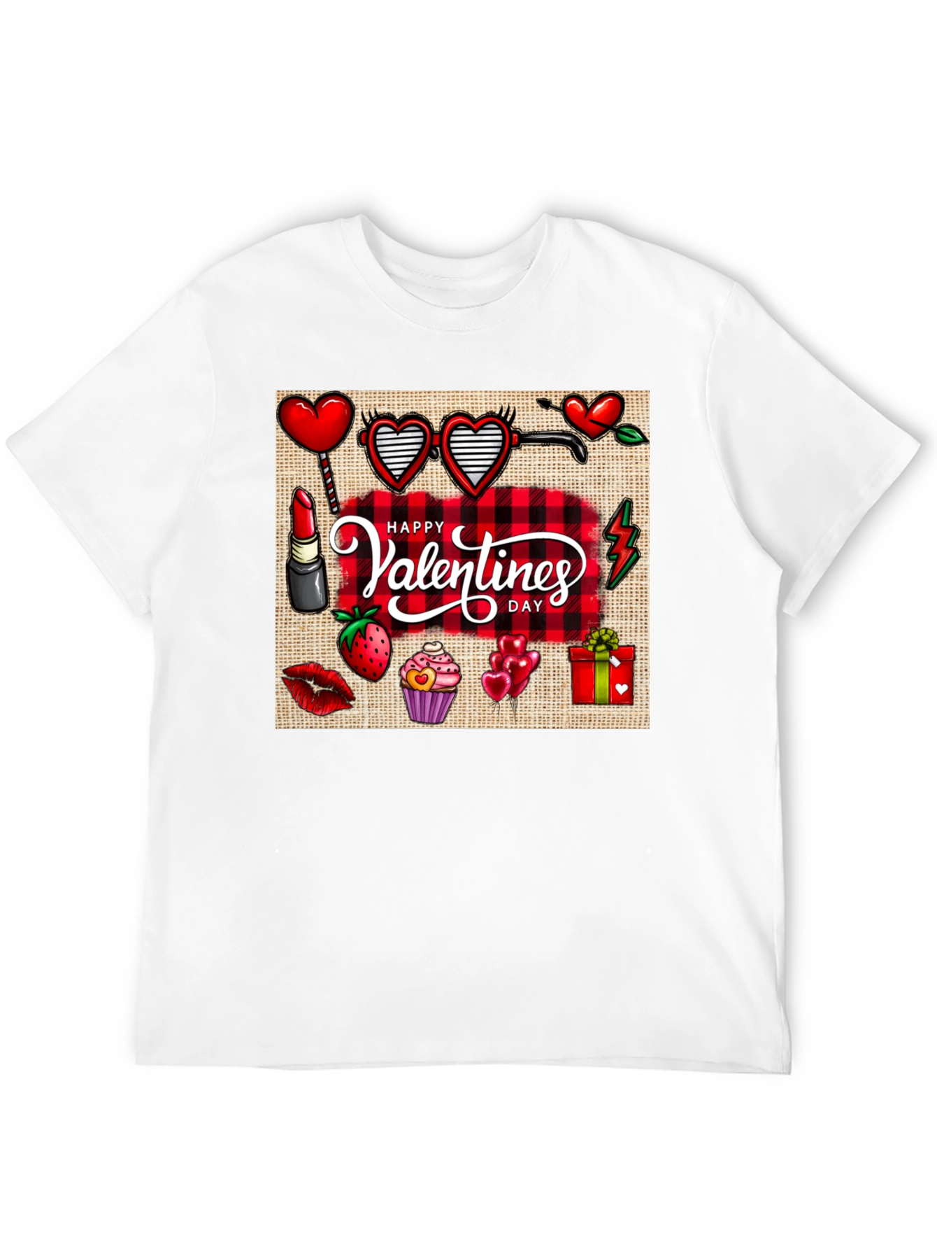 Happy Valentines Day Graphic T-Shirt
