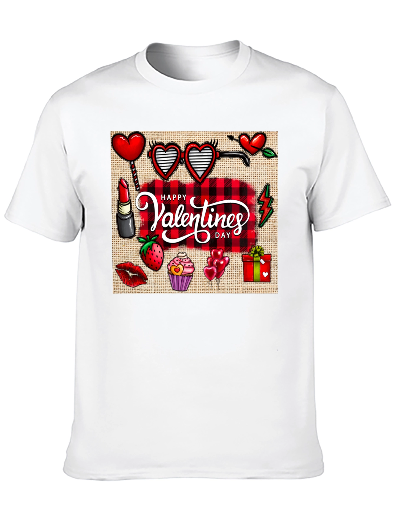 Happy Valentines Day Graphic T-Shirt