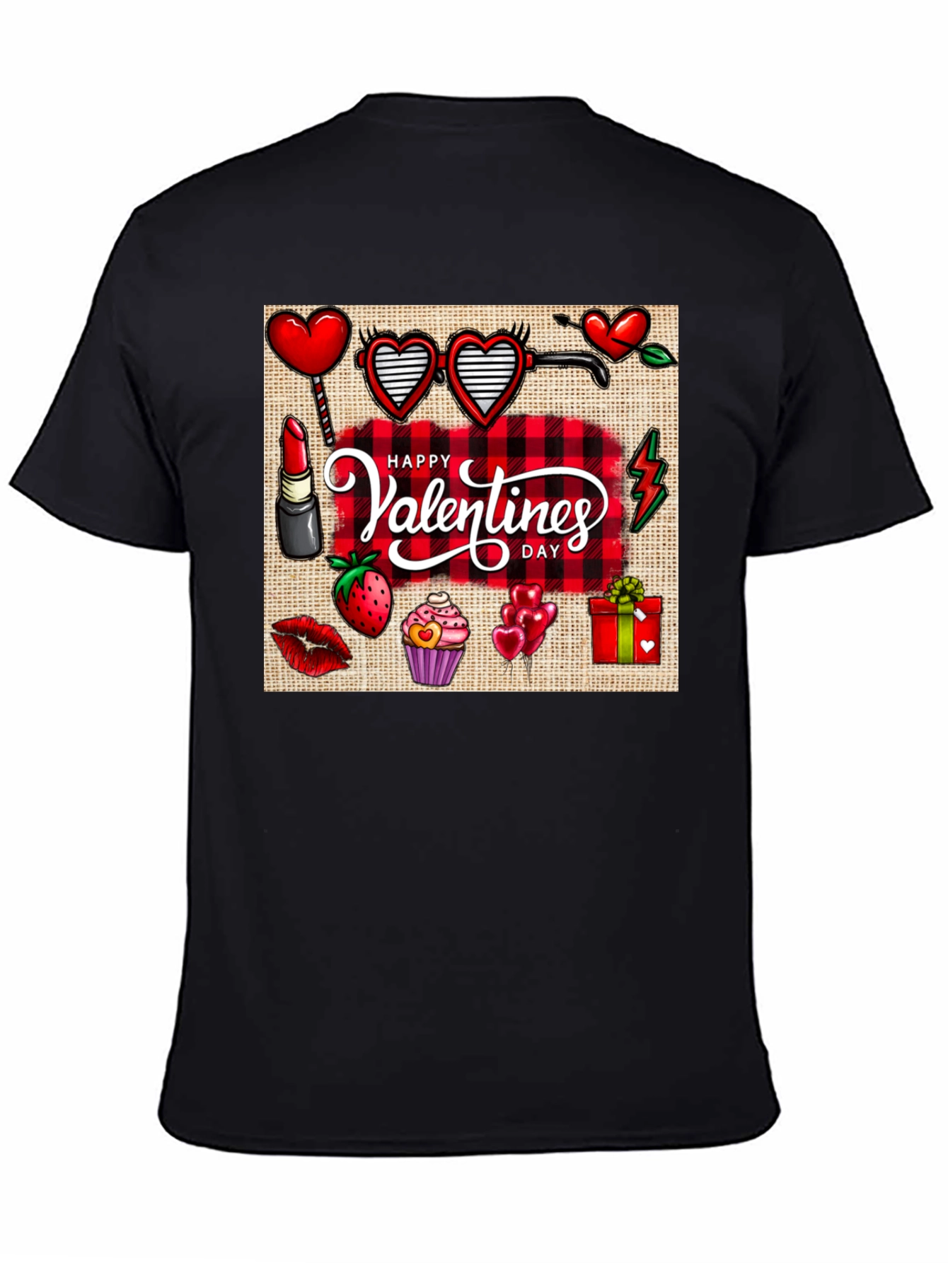Happy Valentines Day Graphic T-Shirt