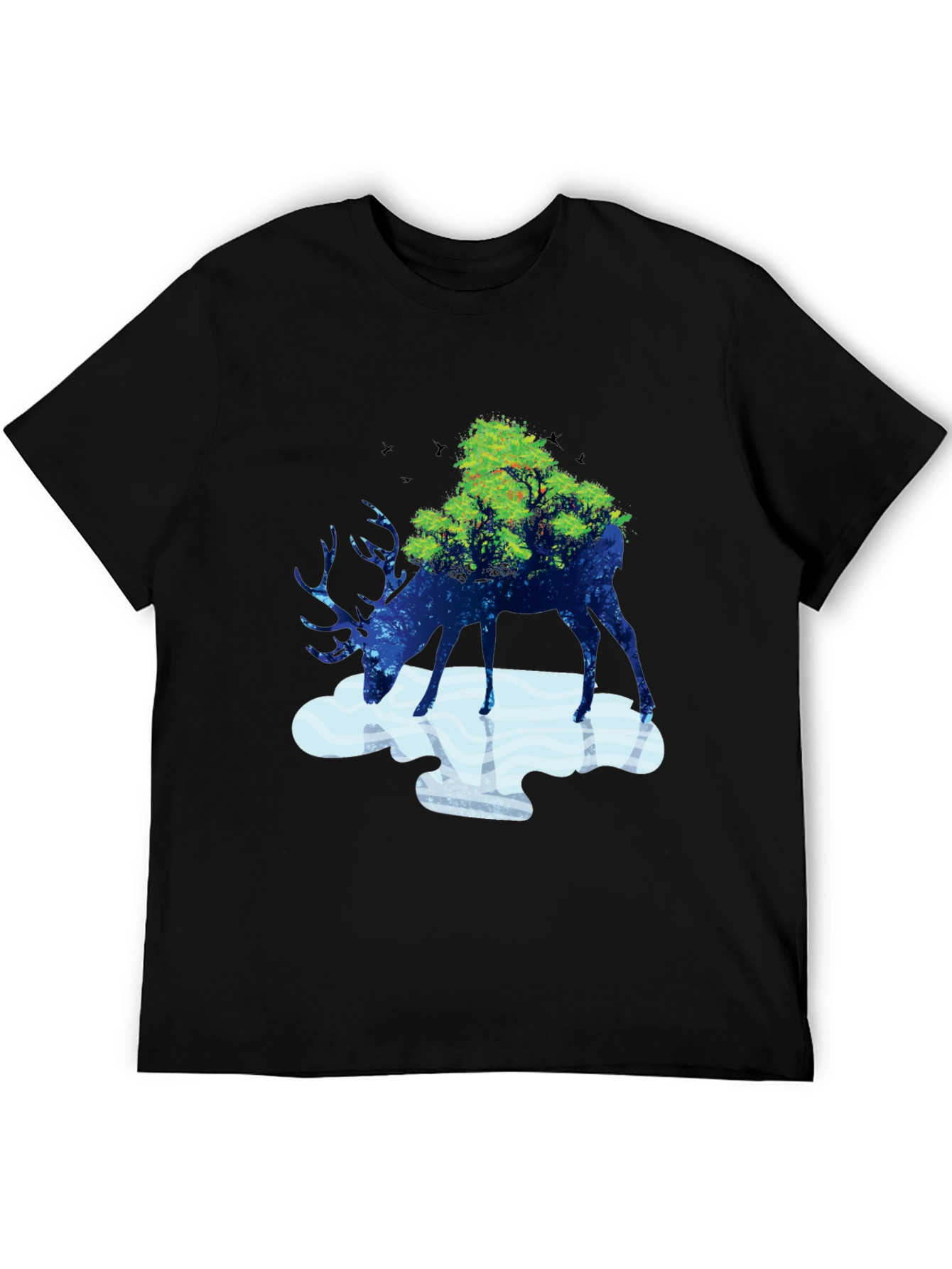 Deer Nature T-Shirt - Unique Graphic Tee